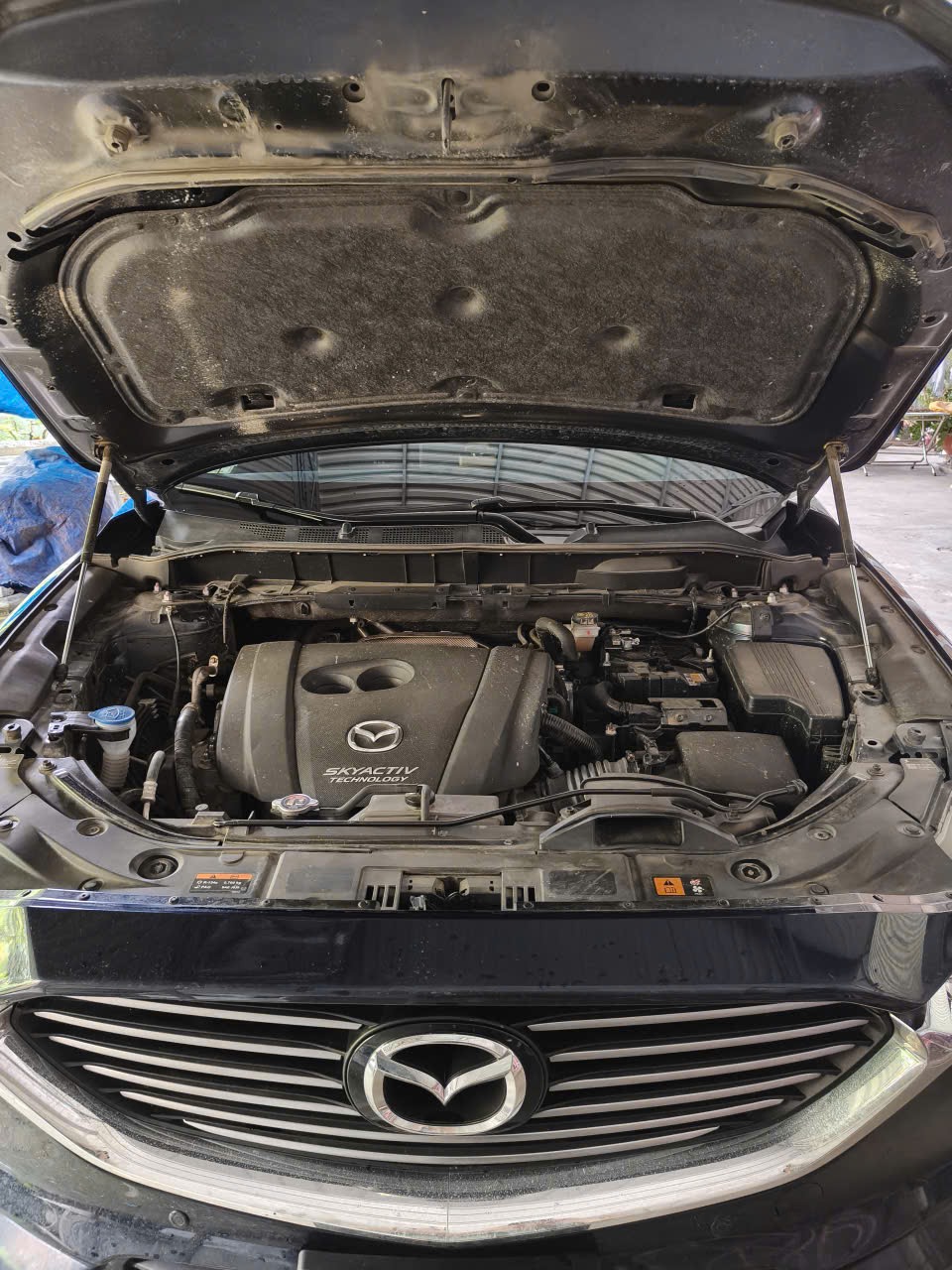Mazda CX8 Dulux 2022  - Khoang động cơ 1