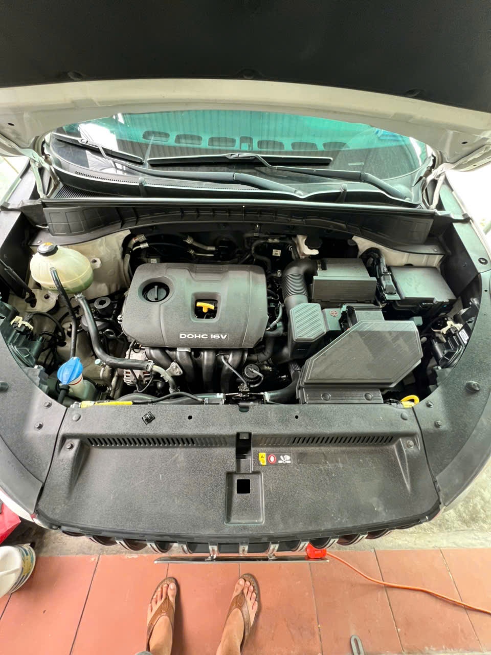 Hyundai Tucson 2016 - Khoang động cơ 1