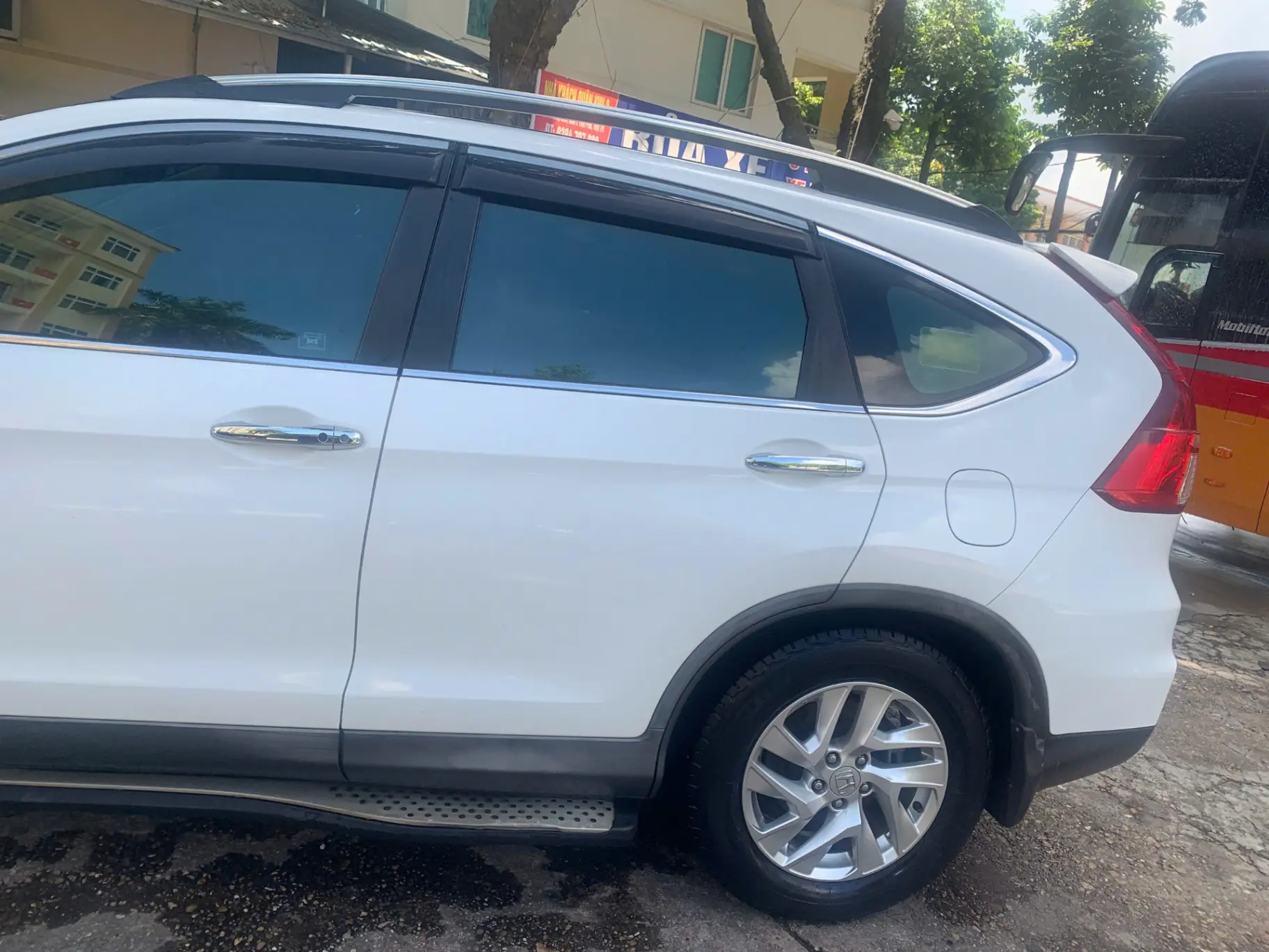 Honda CRV 2.0 2015 trắng - Ngoại thất 5