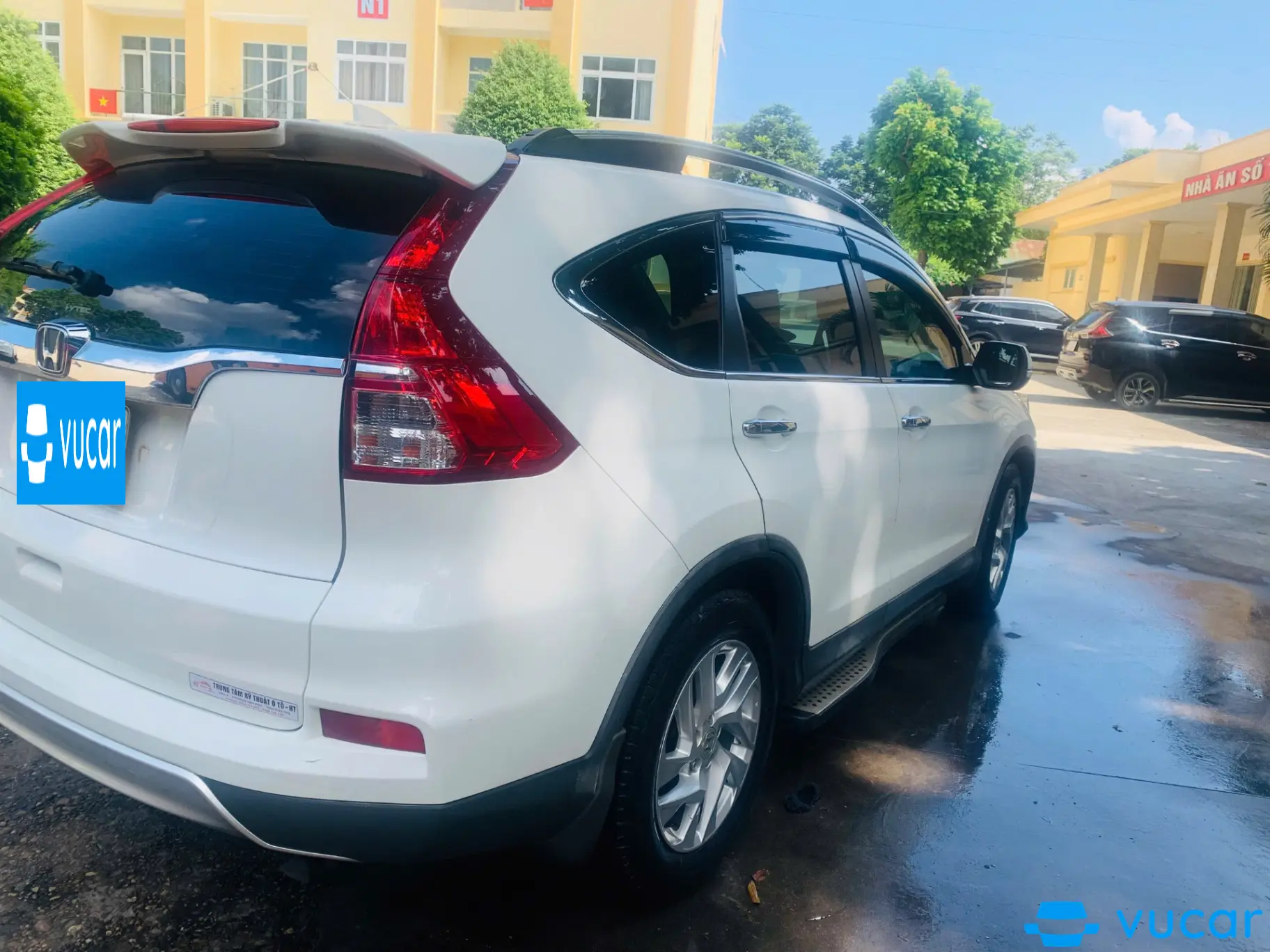 Honda CRV 2.0 2015 trắng - Ngoại thất 8