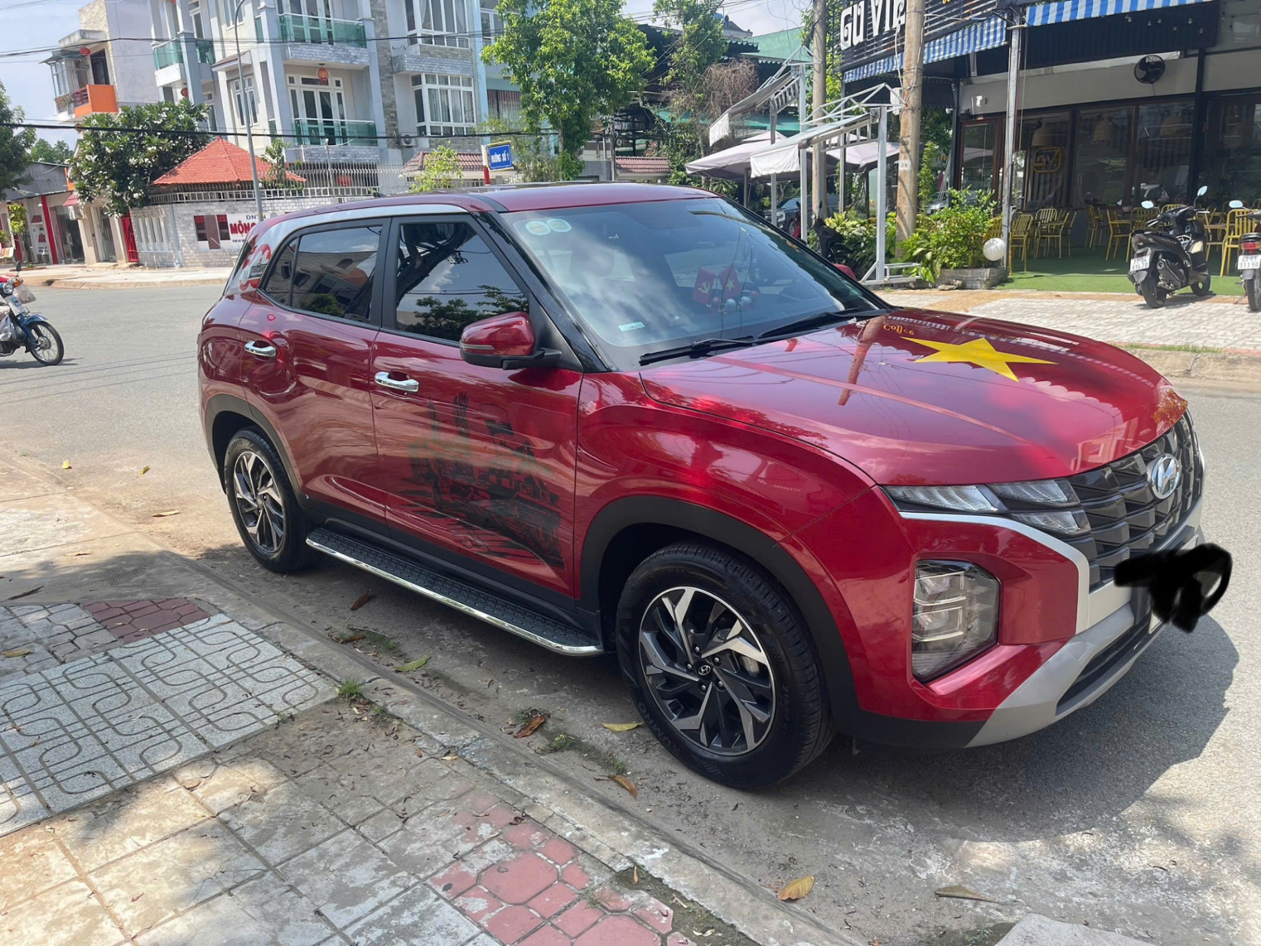 Hyundai Creta bản đặc biệt nhập Indo màu đỏ - Ngoại thất 4