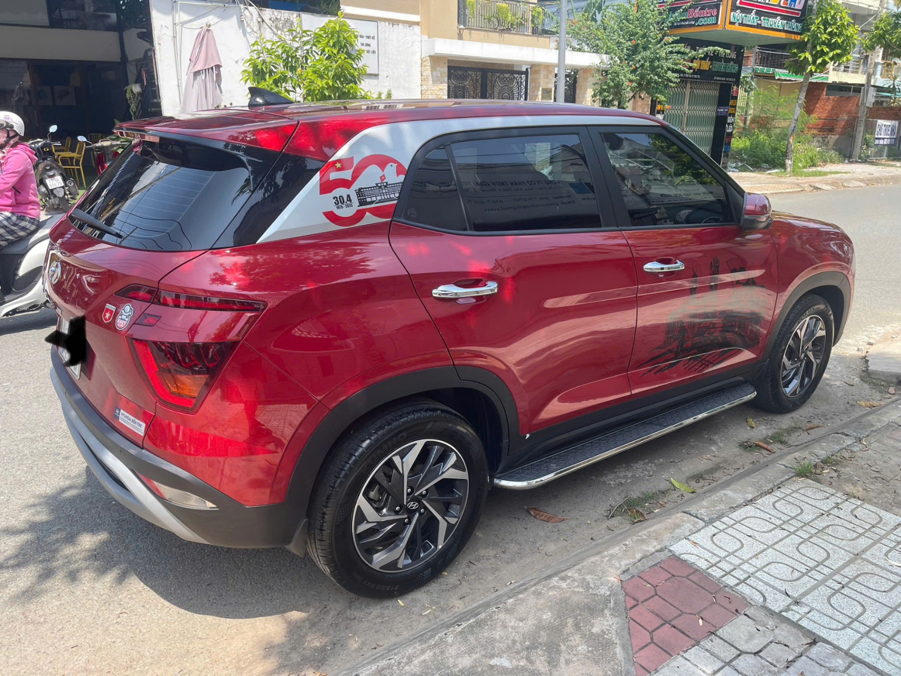 Hyundai Creta bản đặc biệt nhập Indo màu đỏ - Ngoại thất 3