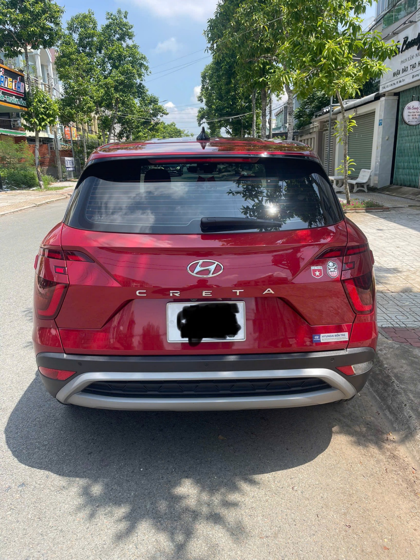 Hyundai Creta bản đặc biệt nhập Indo màu đỏ - Ngoại thất 2