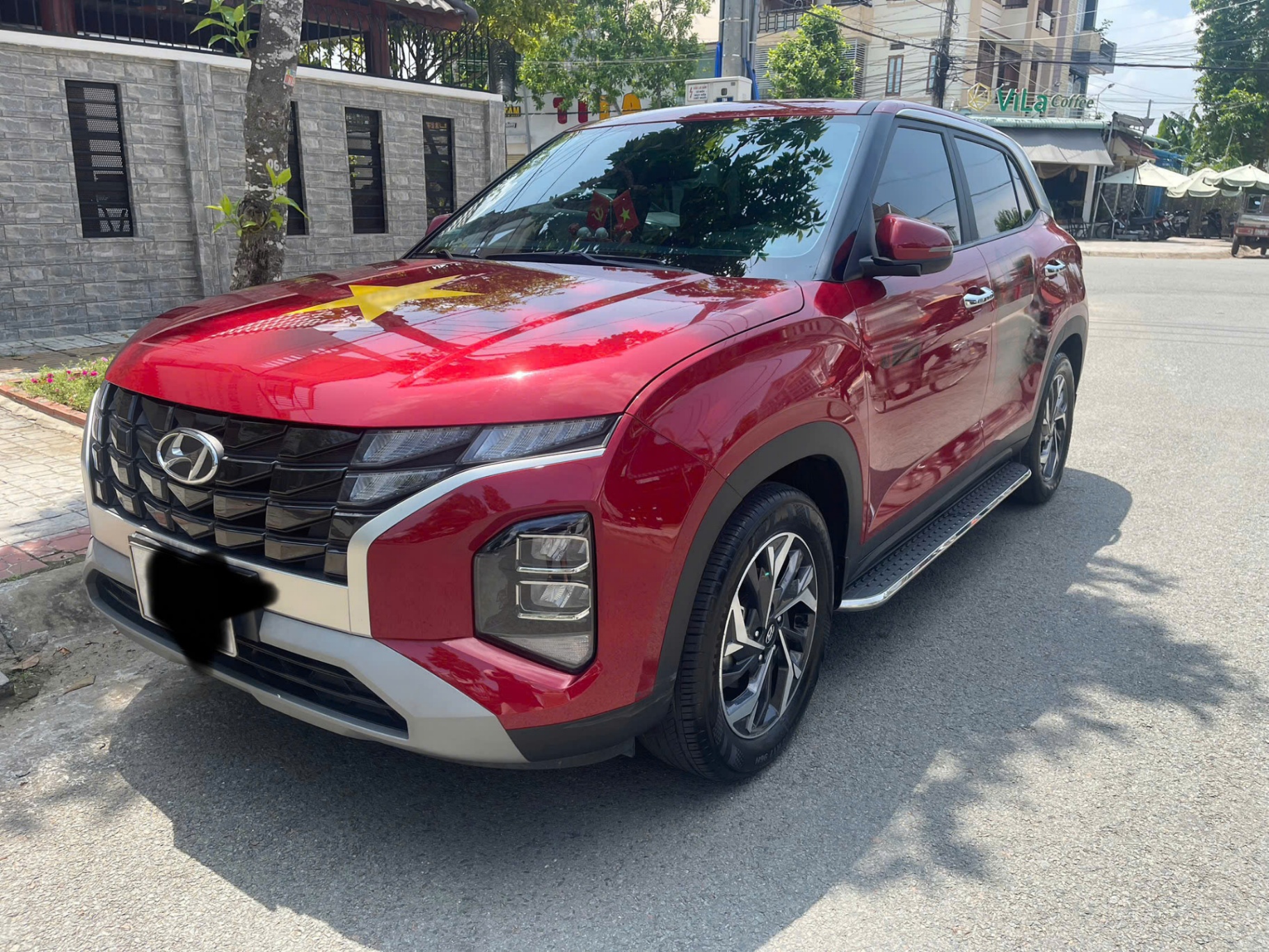 Hyundai Creta bản đặc biệt nhập Indo màu đỏ