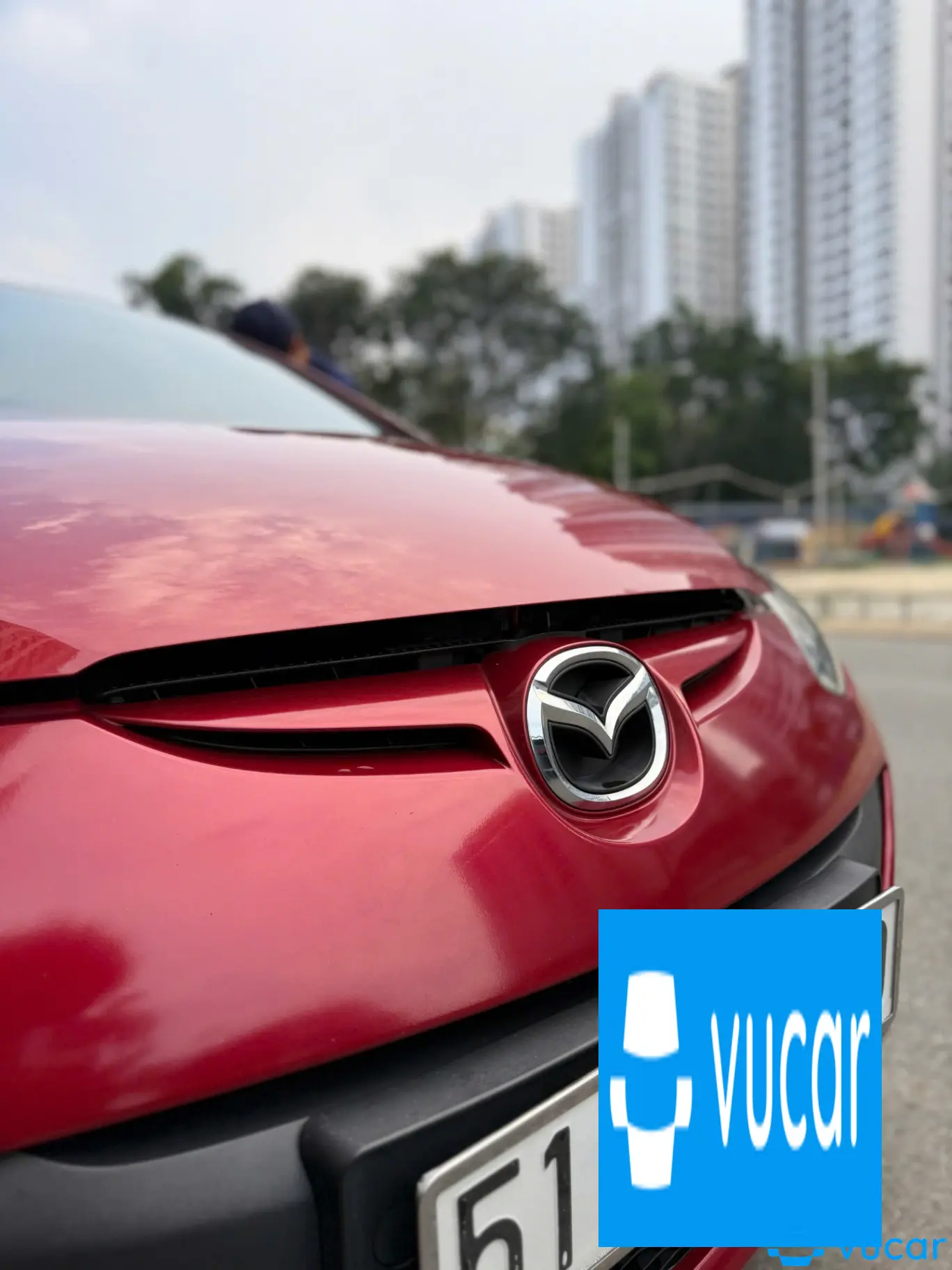 Mazda 2s 2015 màu đỏ - Ngoại thất 4