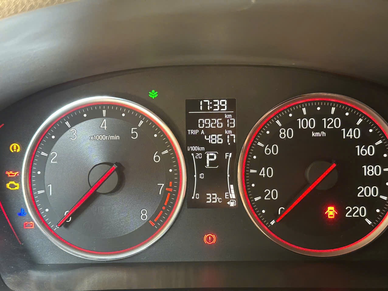 Honda City RS 2021 đỏ - Nội thất 1