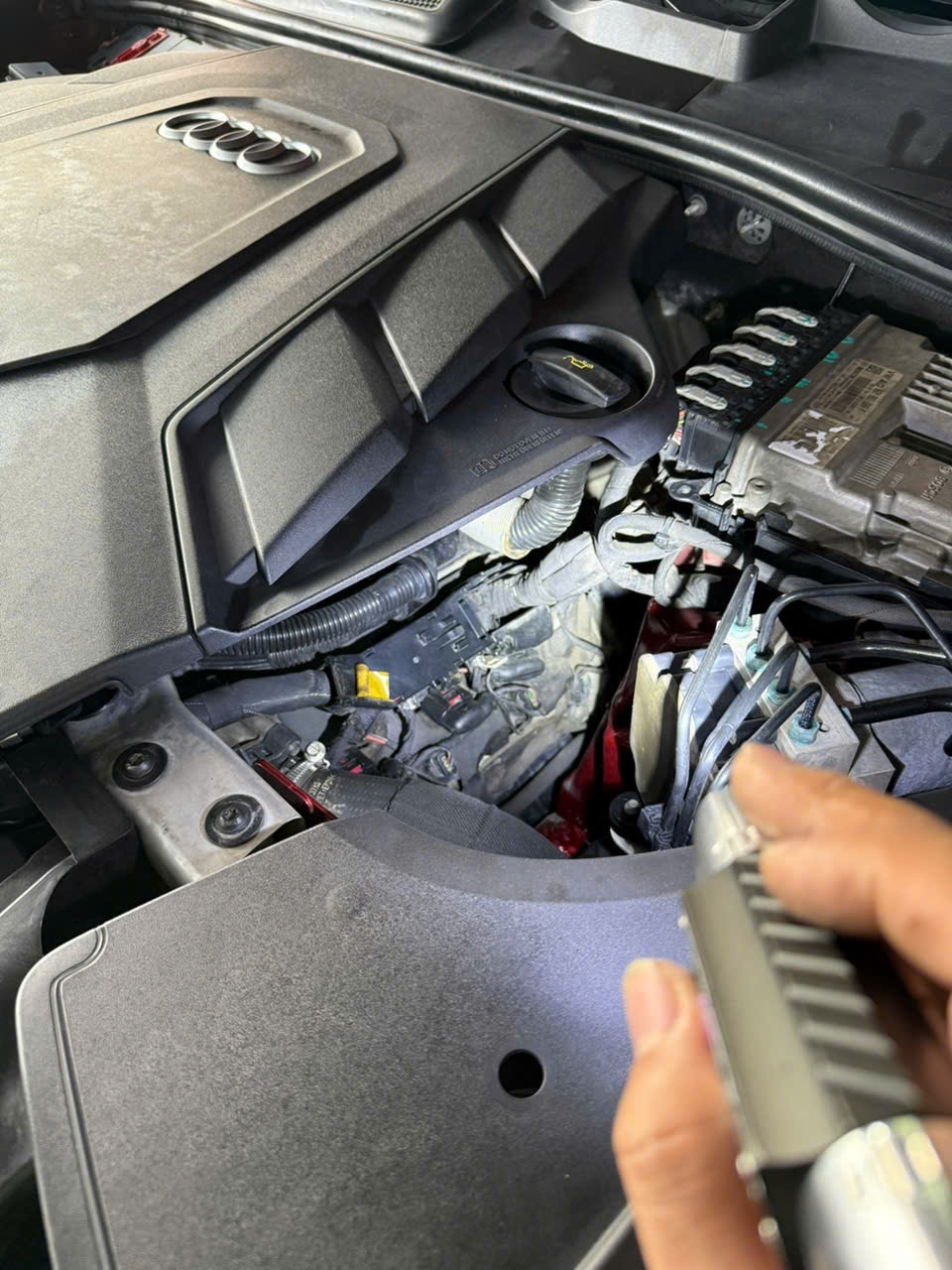 Audi Q8 55 TFSI S-Line Quattro 2020 - Khoang động cơ 2
