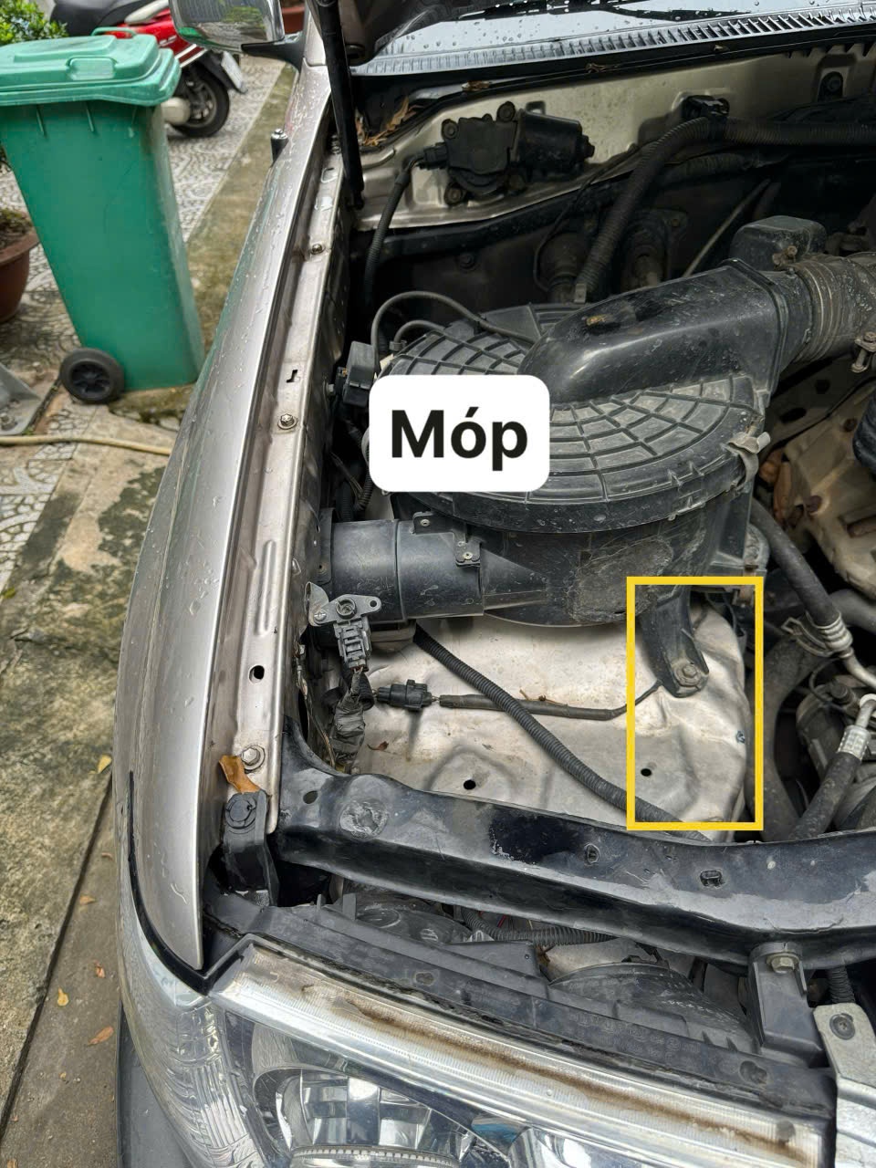Toyota Land Cruiser 2001 - Khoang động cơ 3