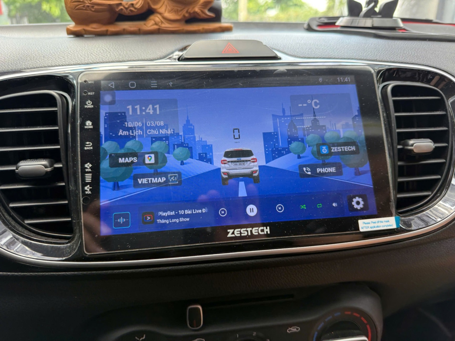 Kia Soluto 1.4 AT Luxury 2020 - Nội thất 1