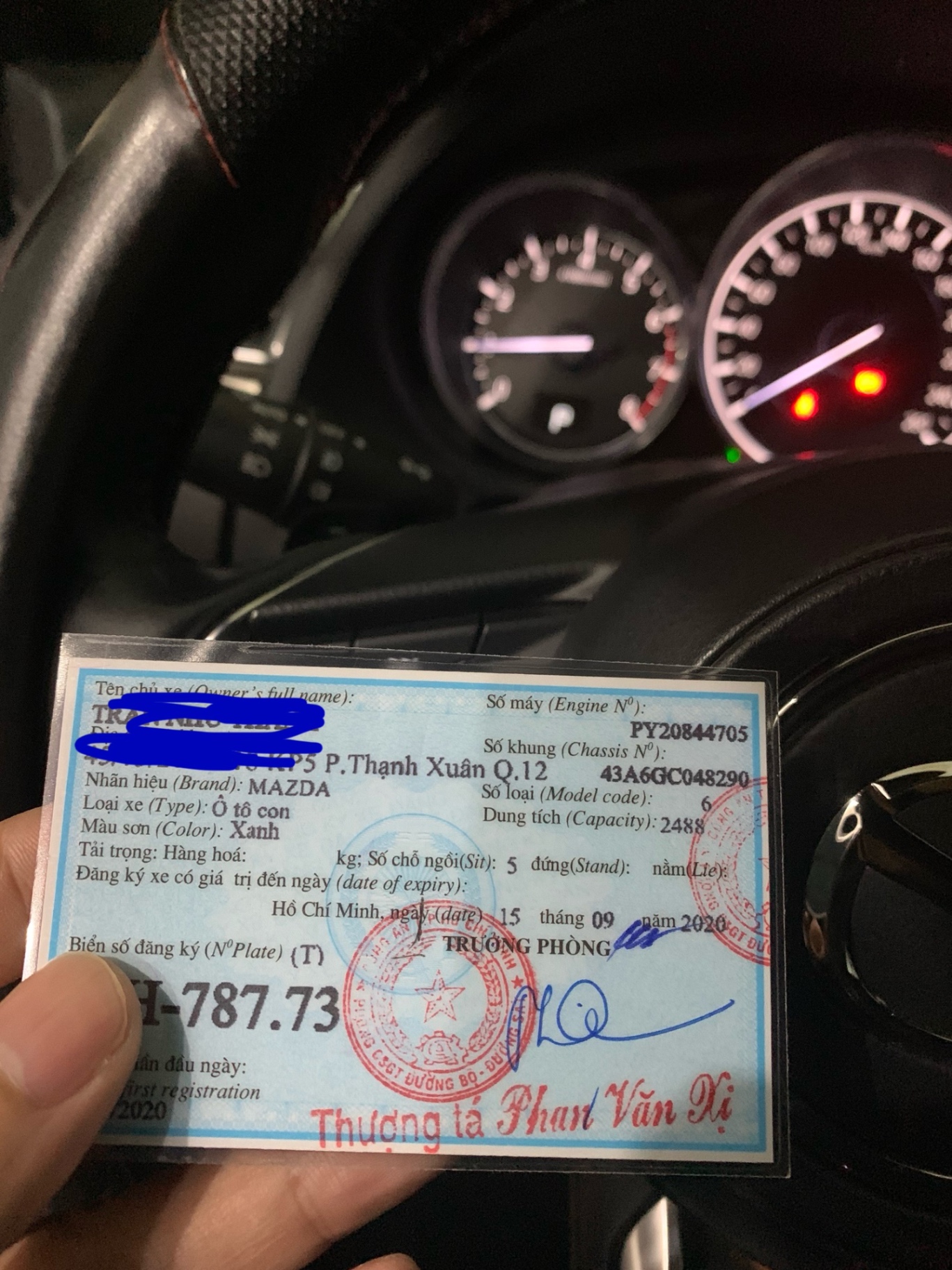 Mazda 6 2.5L Premium 2016 - Nội thất 2