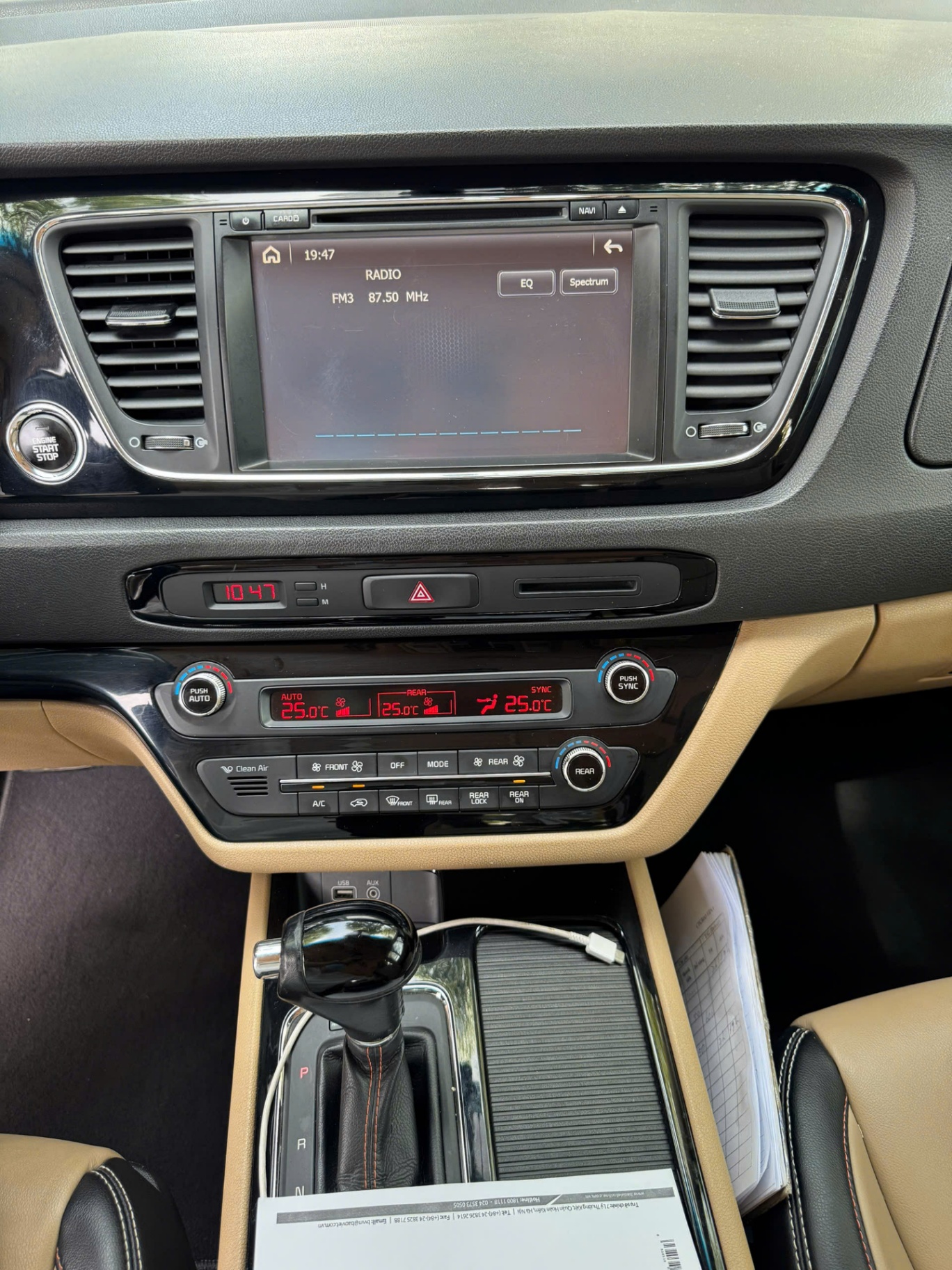 Kia Sedona 3.3L GATH 2017 - Nội thất 6