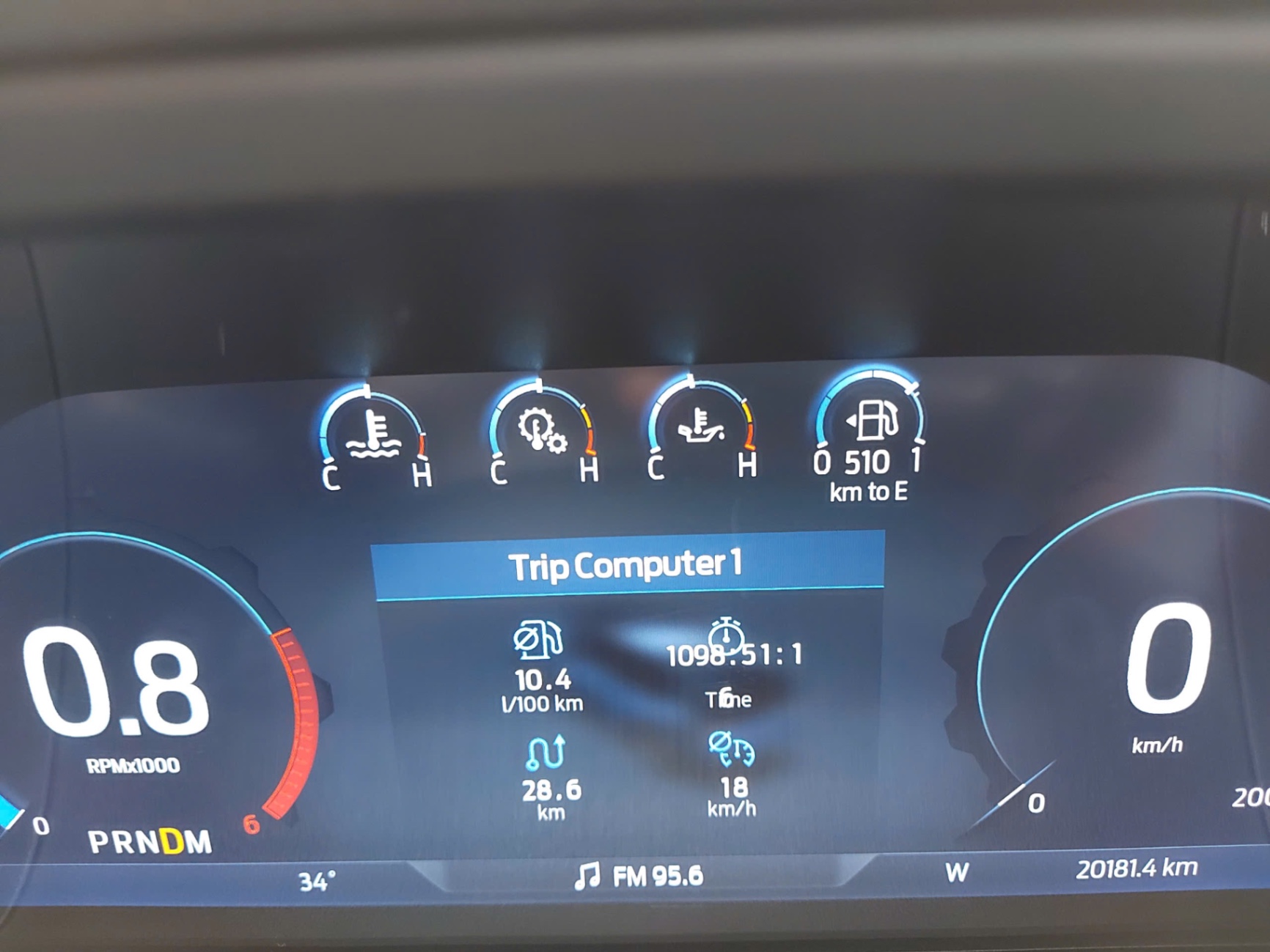 Ford Everest Titanium 2.0L 4x2 AT 2023 - Nội thất 9