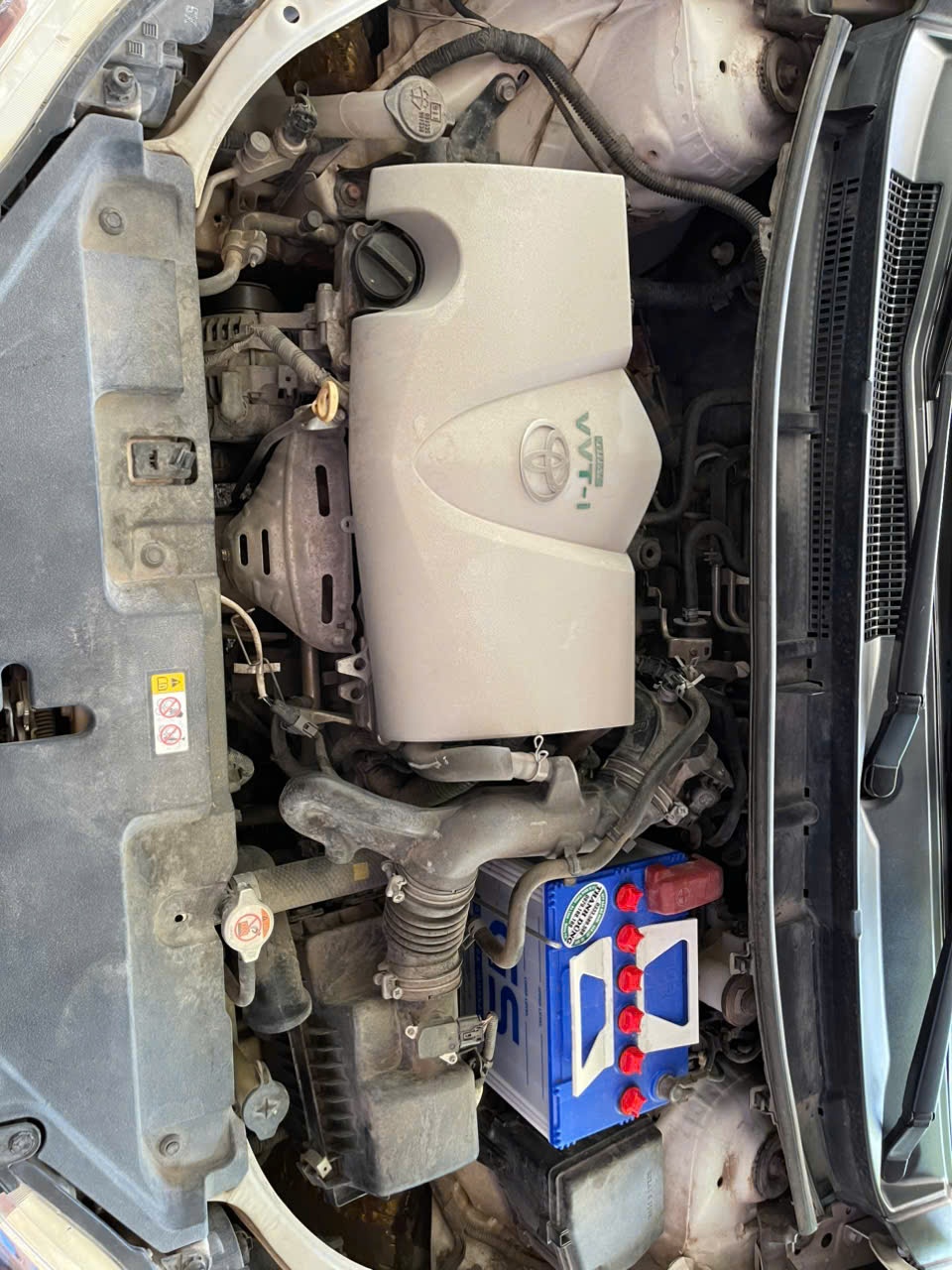Toyota Vios 1.5G 2018 - Khoang động cơ 2
