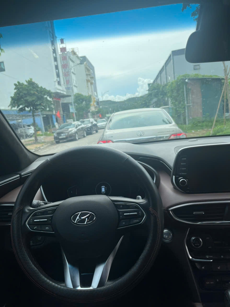 Hyundai Santafe 2.2D premium 2020 - Nội thất 2