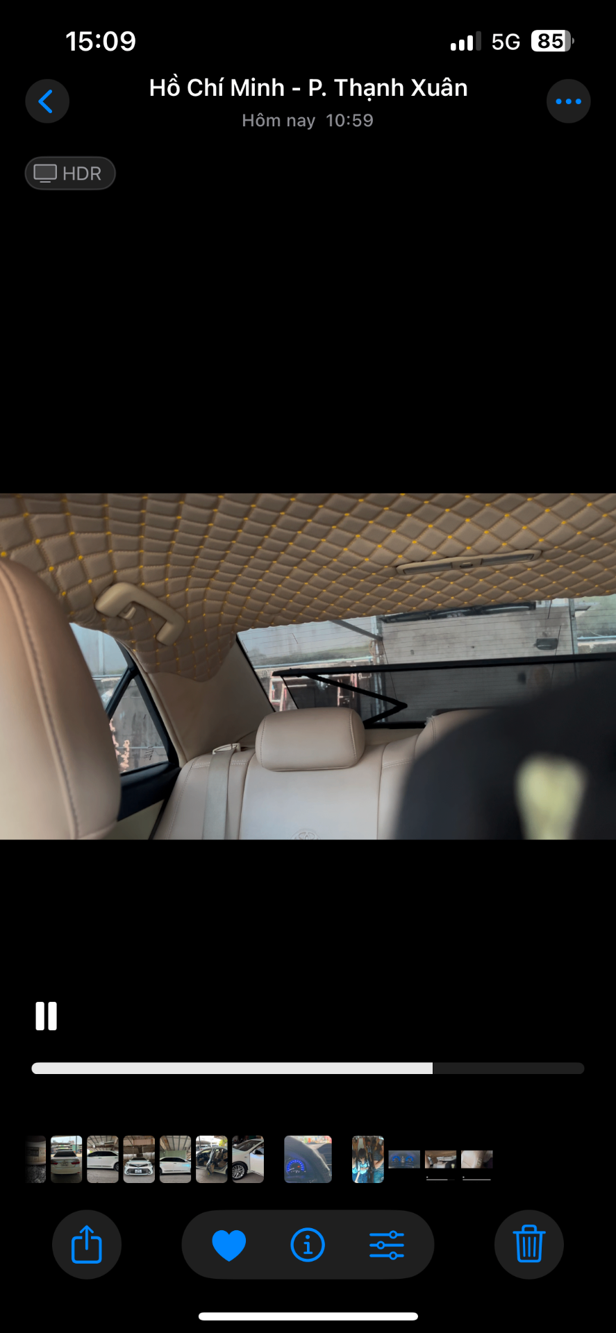 Toyota Camry 2.5G 2015 - Nội thất 1