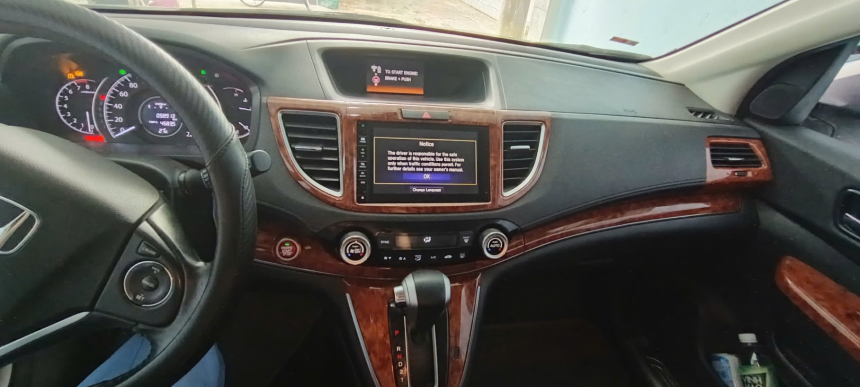Honda CRV 2.4 AT 2016 - Nội thất 2