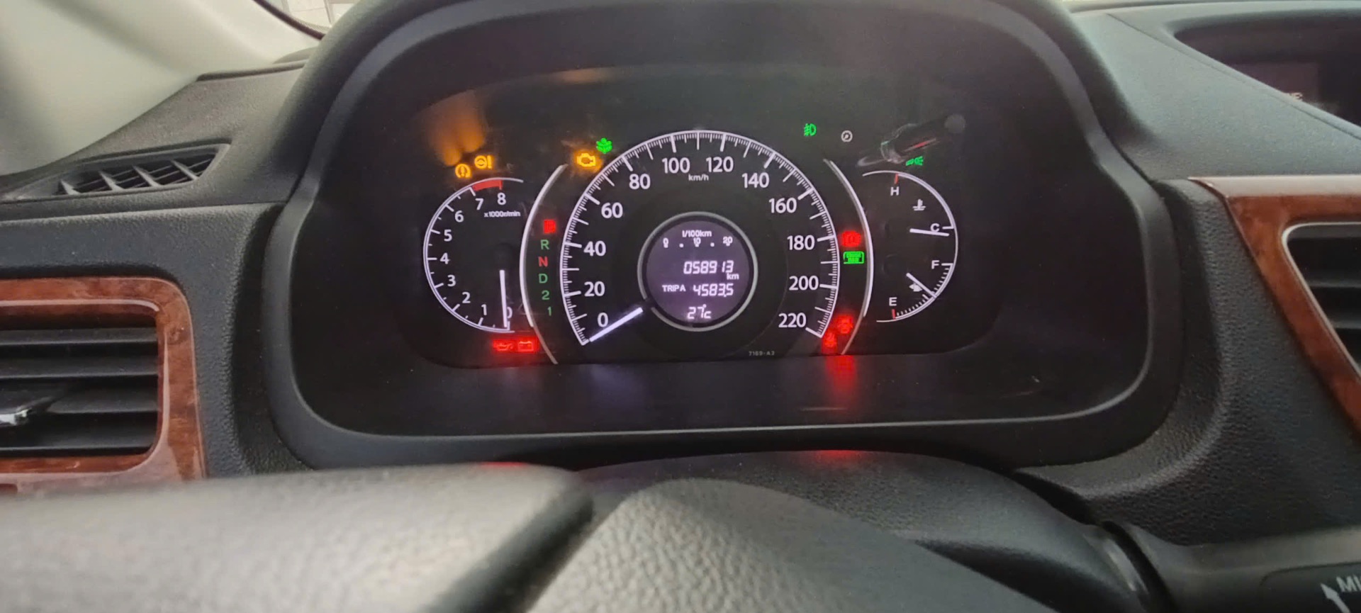 Honda CRV 2.4 AT 2016 - Nội thất 3