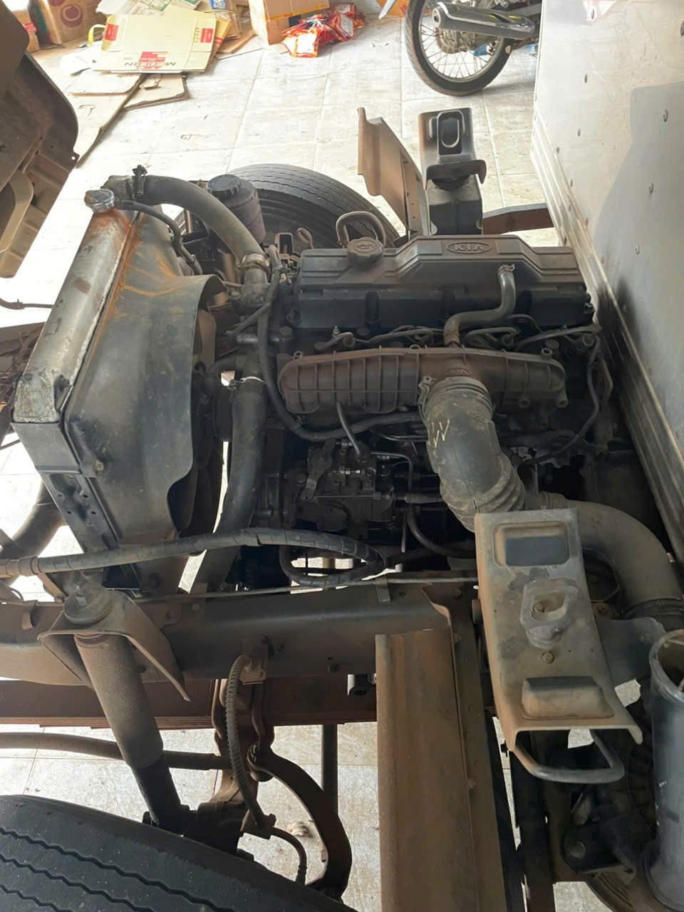 Kia K3000s 1,4 tấn 2010 - Gầm & khung xe 1