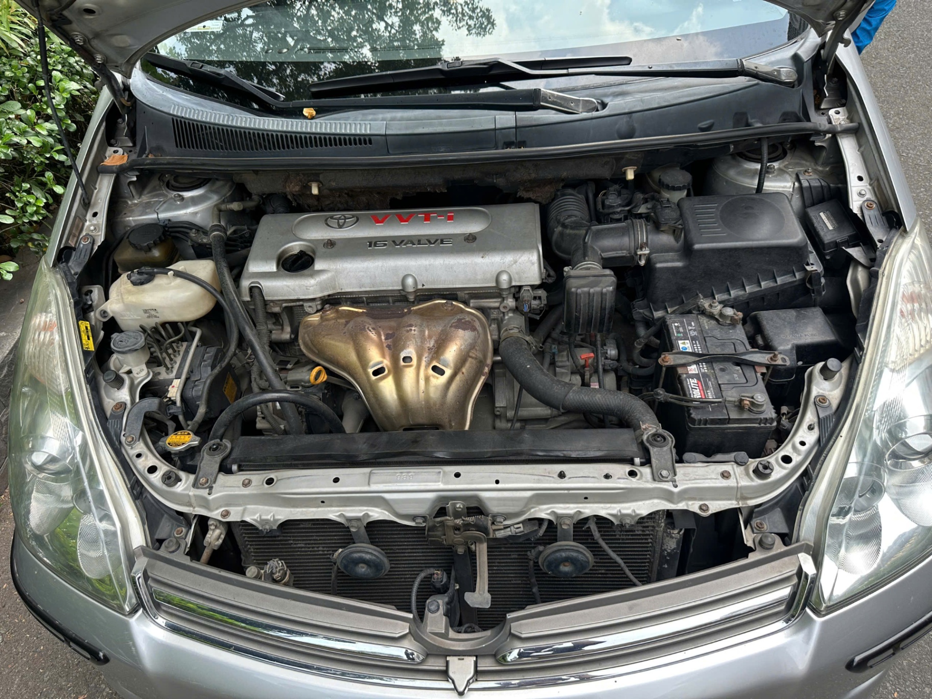 Toyota Wish 2.0 AT 2009 - Khoang động cơ 3