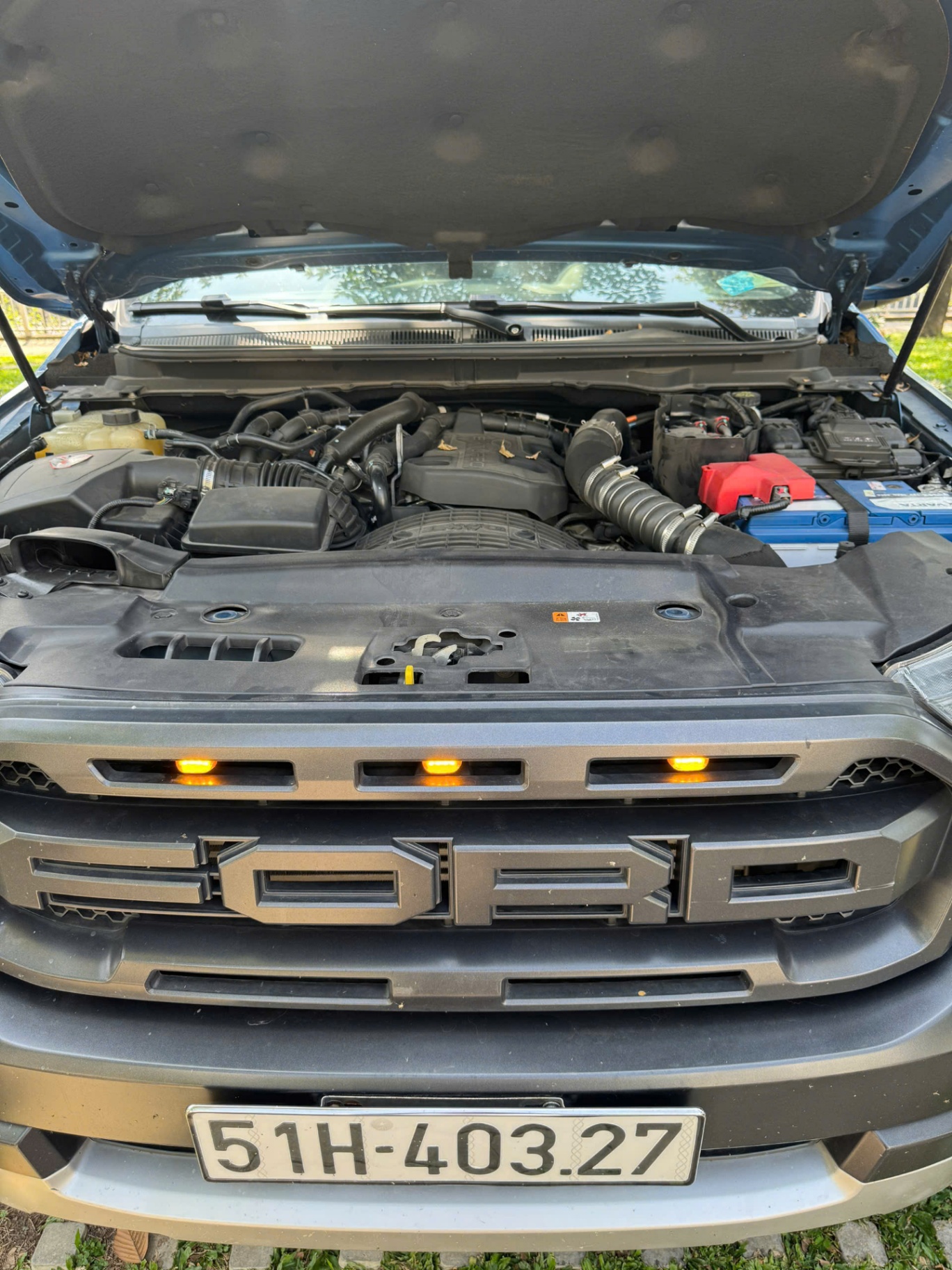Ford Ranger Raptor 2.0L 4x4 AT 2021 - Khoang động cơ 3