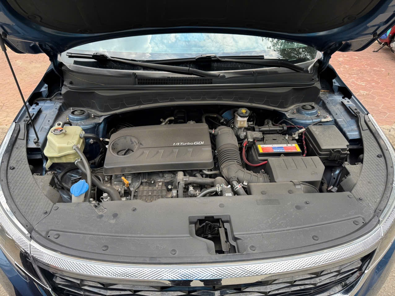 Kia Seltos Premium 1.4 AT 2021 - Khoang động cơ 2