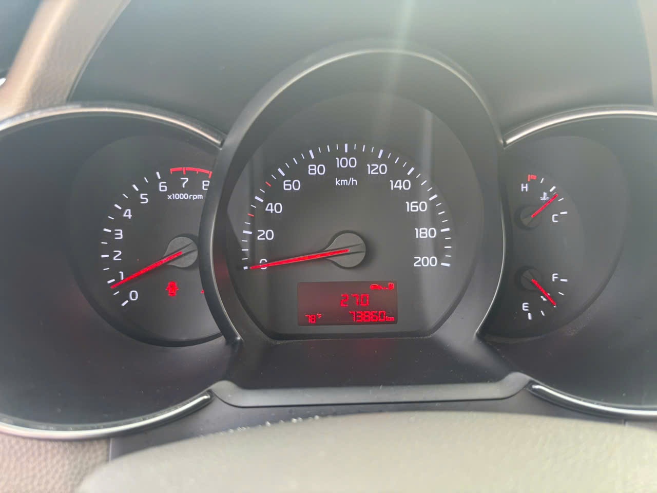 Kia Morning Si MT 2018 - Nội thất 1