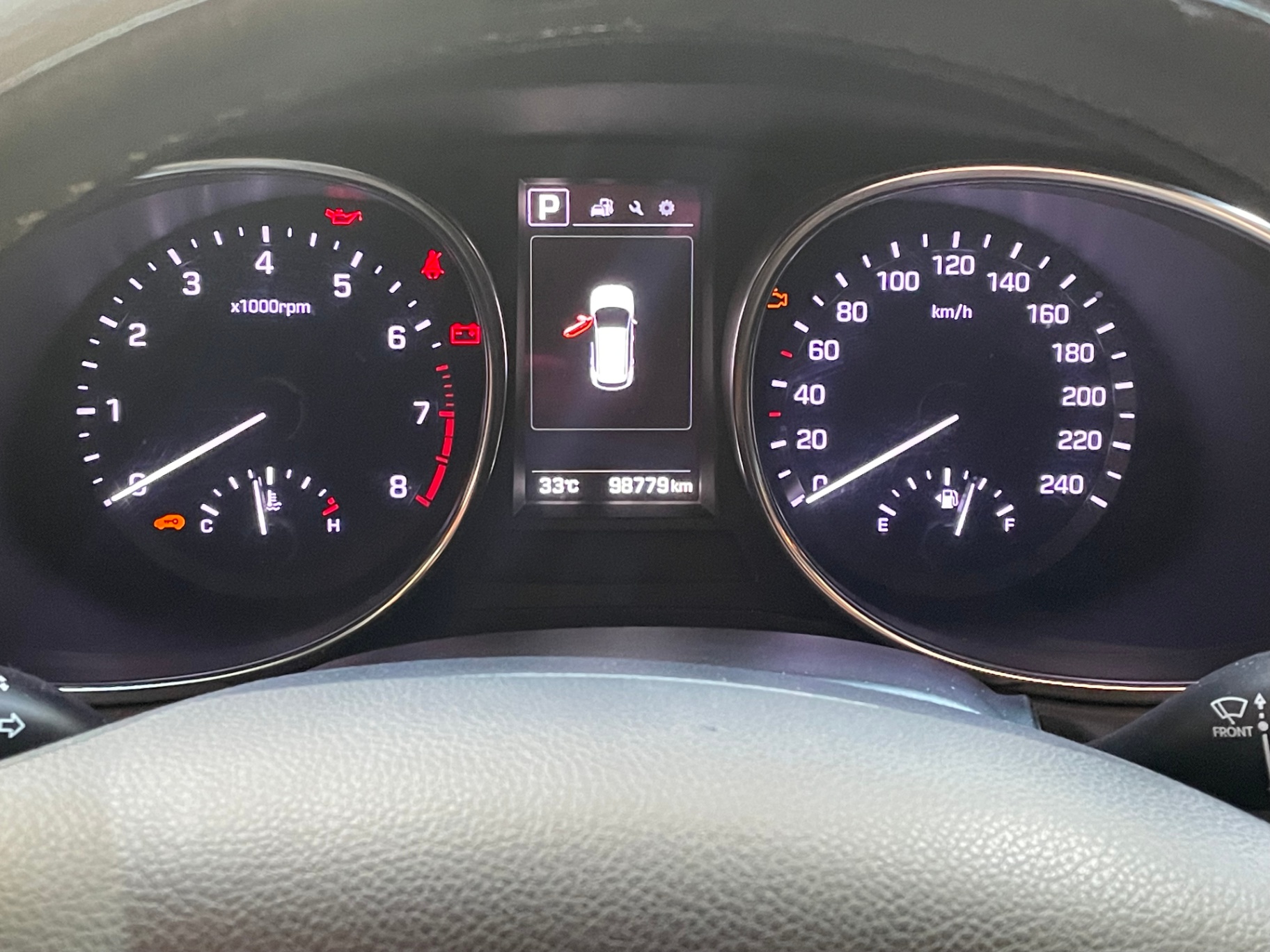 Hyundai Santafe 2.4L 4WD 2017 - Nội thất 3