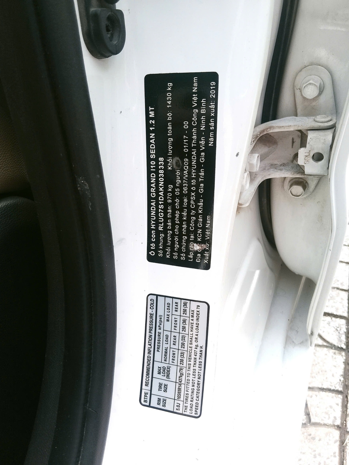 Hyundai I10 Grand 1.2 MT 2019 - Nội thất 3