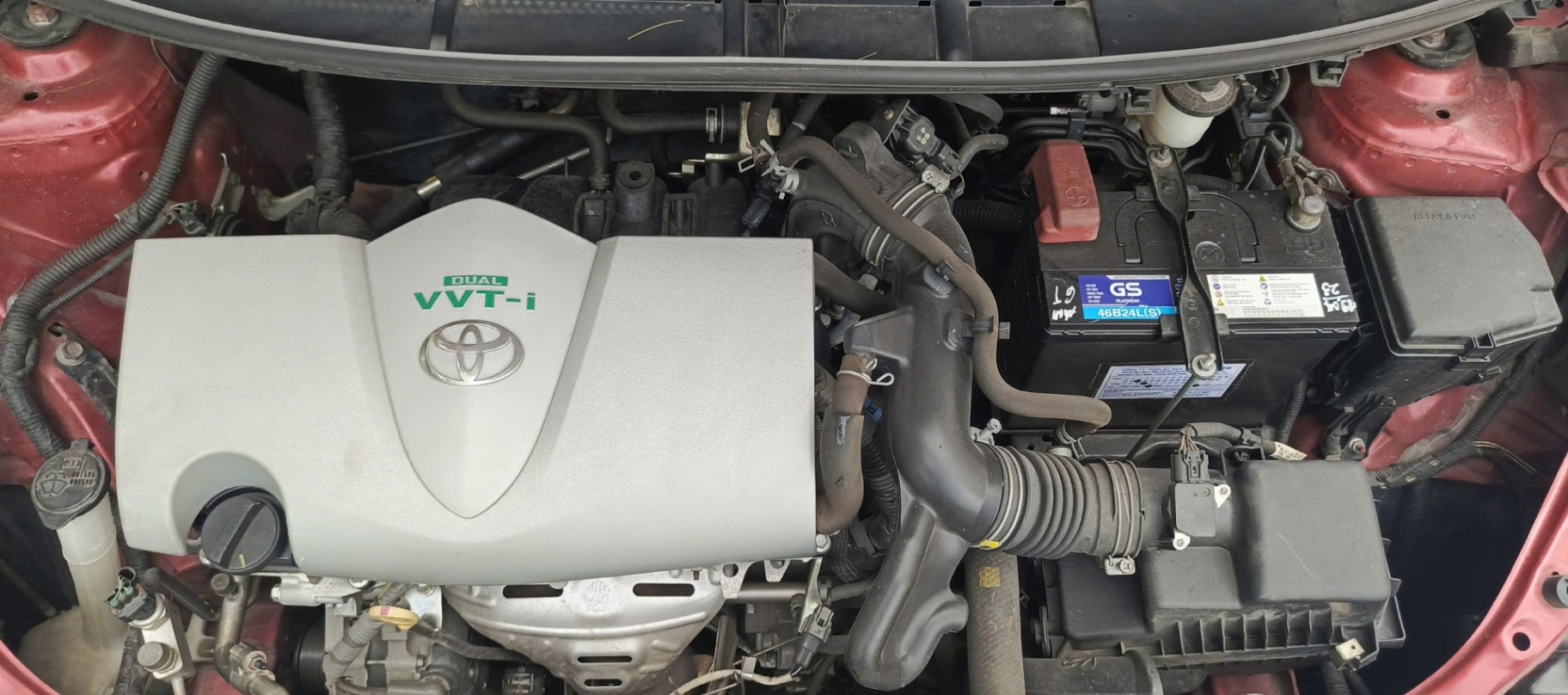 Toyota Vios 1.5G 2019 - Khoang động cơ 2