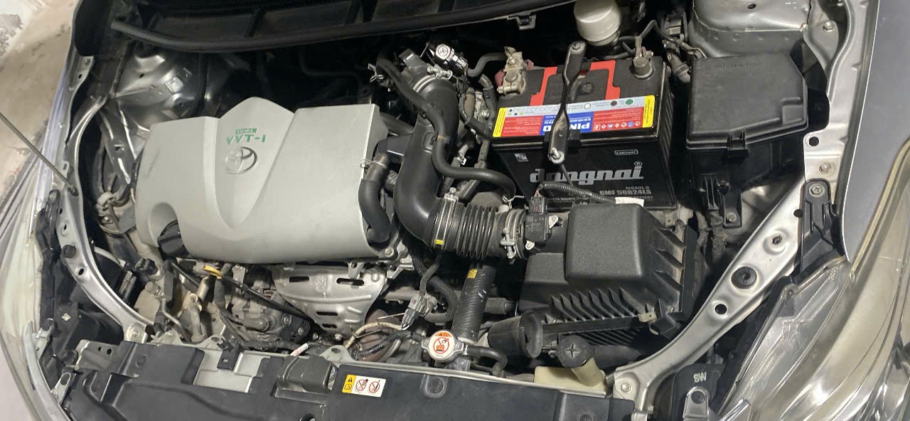 Toyota Vios 1.5G 2018 - Khoang động cơ 1