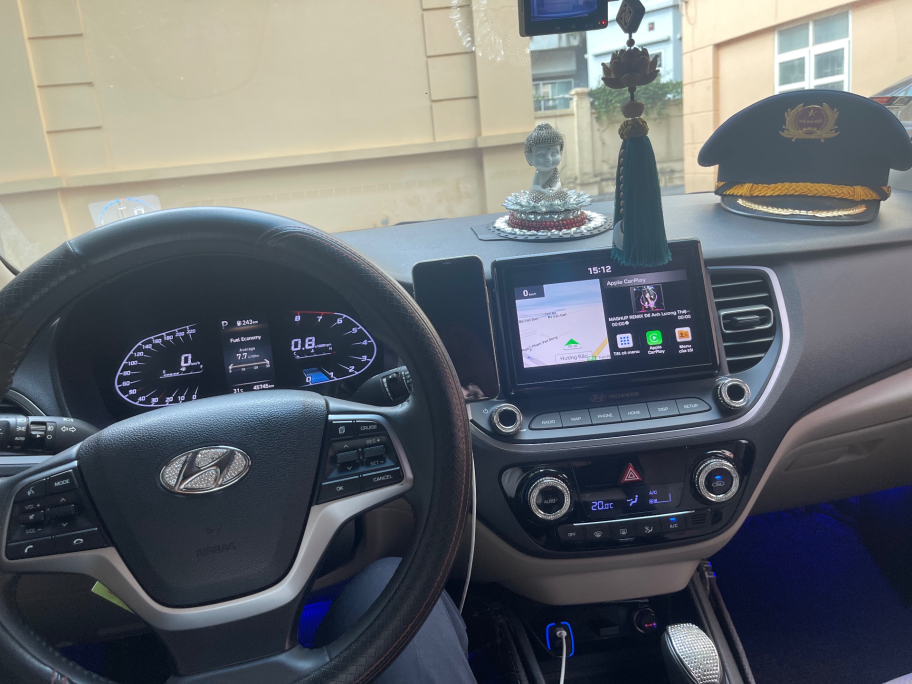 Hyundai Accent 1.4 AT Đặc Biệt 2021 - Nội thất 1
