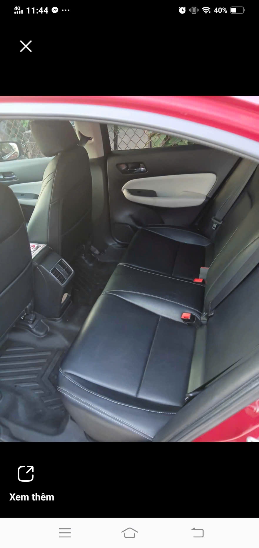 Honda City L 1.5 AT 2021 - Nội thất 1