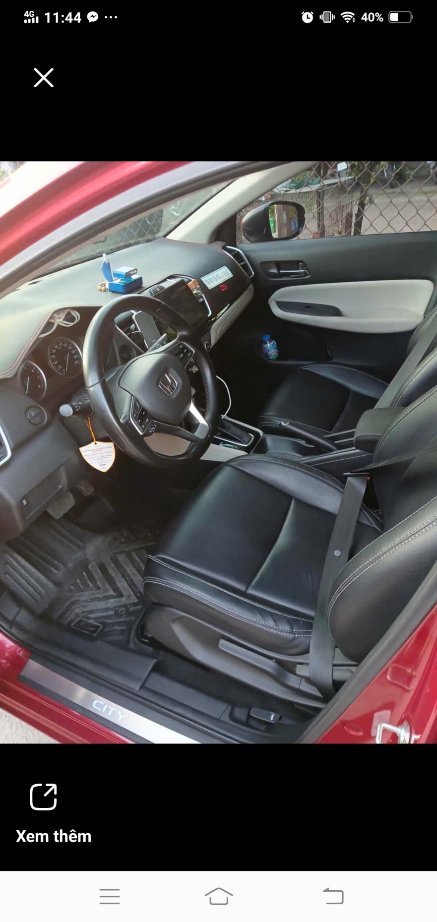 Honda City L 1.5 AT 2021 - Nội thất 3