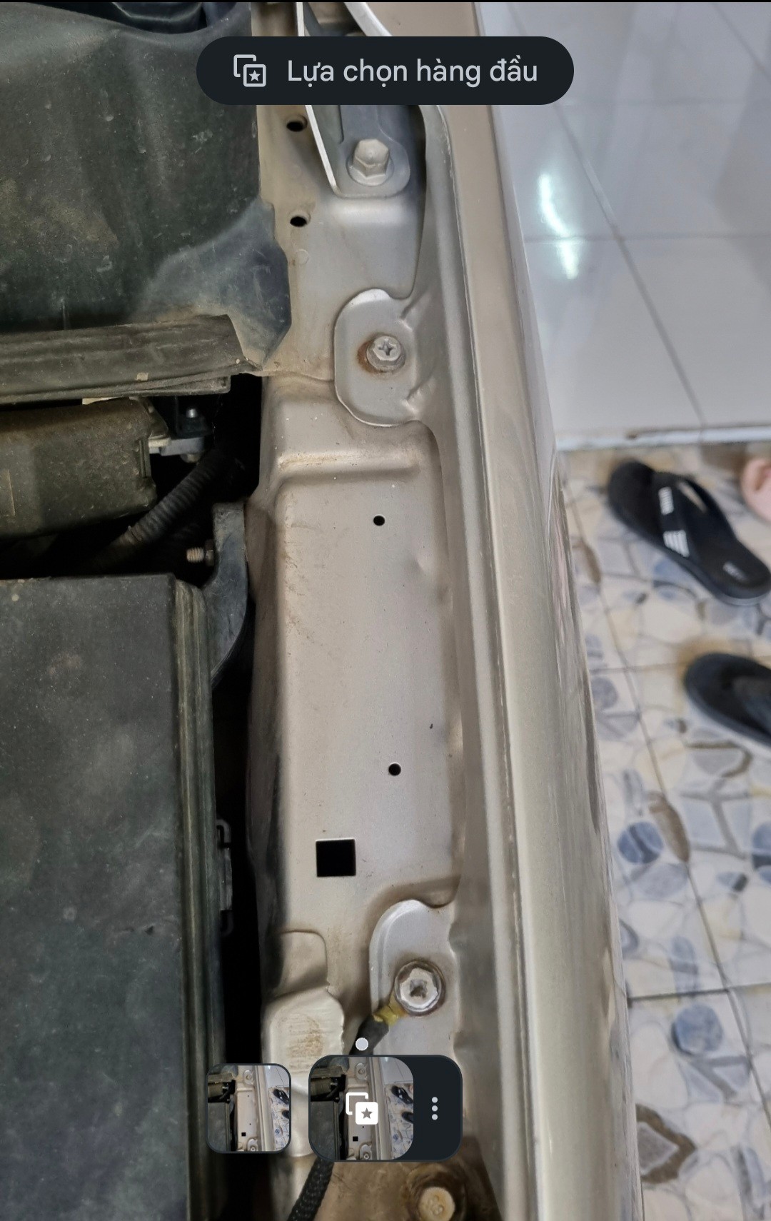 Chevrolet Spark Van 0.8 MT 2011 - Khoang động cơ 2