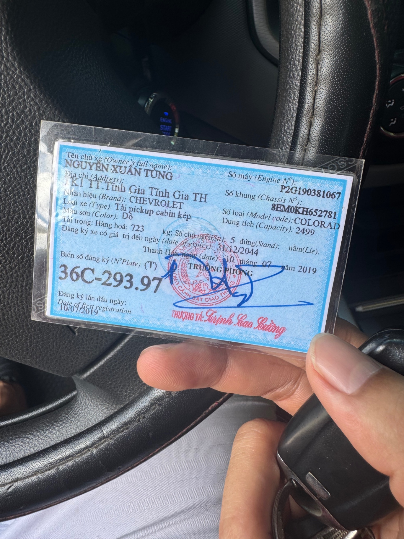 Chevrolet Colorado LT 2.5L 4x2 AT 2019 - Nội thất 2