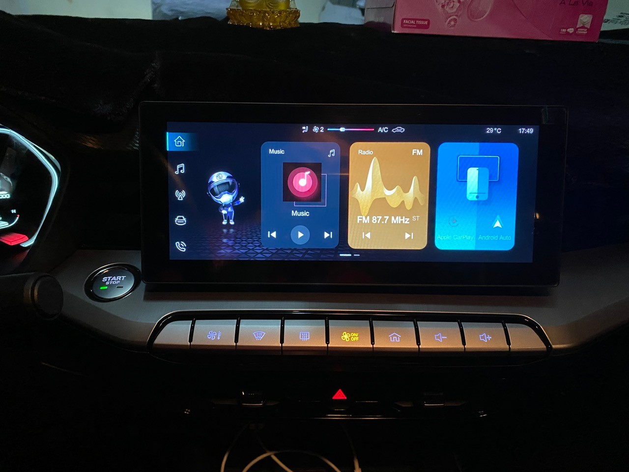 MG 5 Luxury 1.5 AT 2023 - Nội thất 4