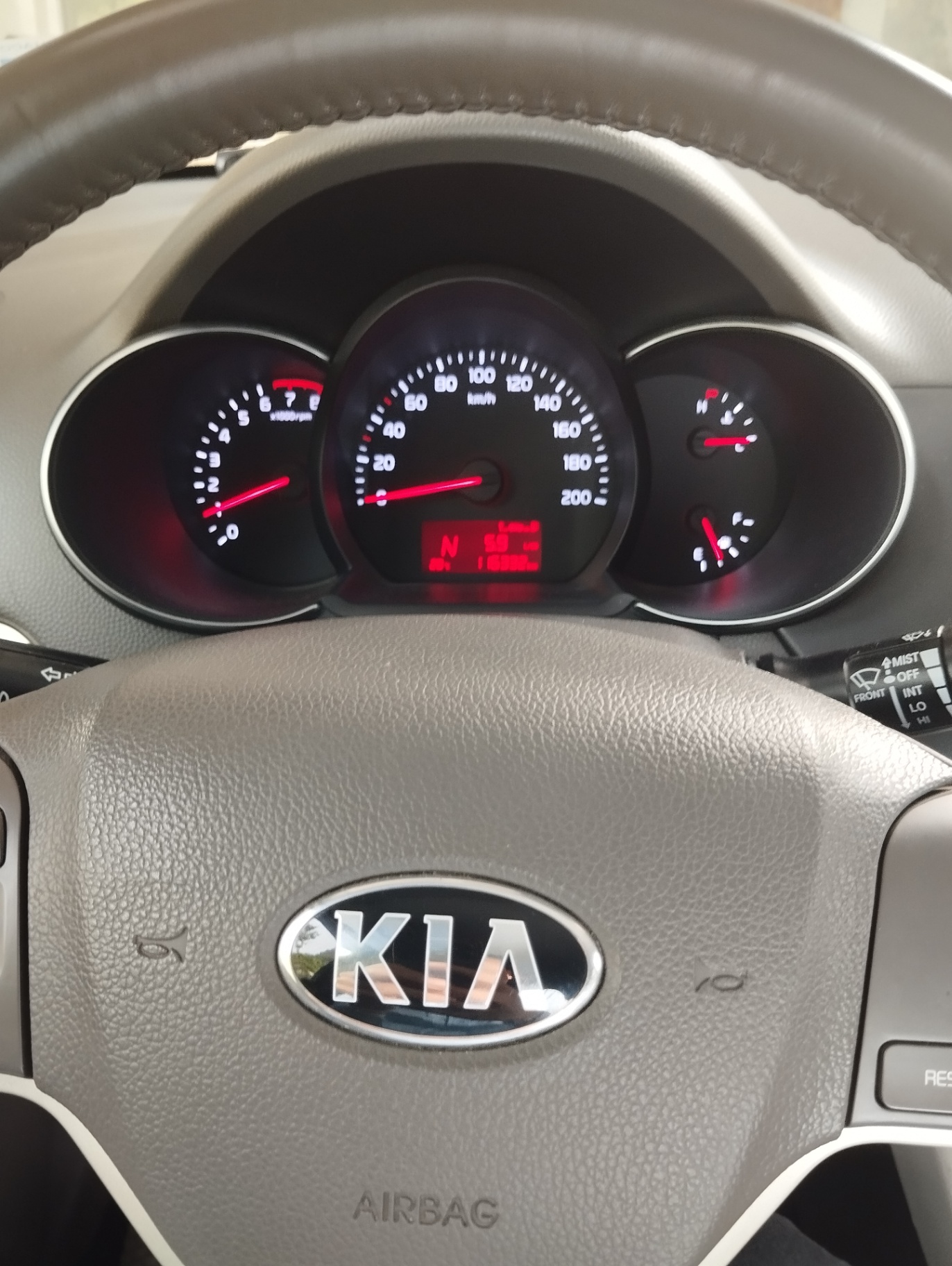 Kia Morning Si AT 2017 - Nội thất 1