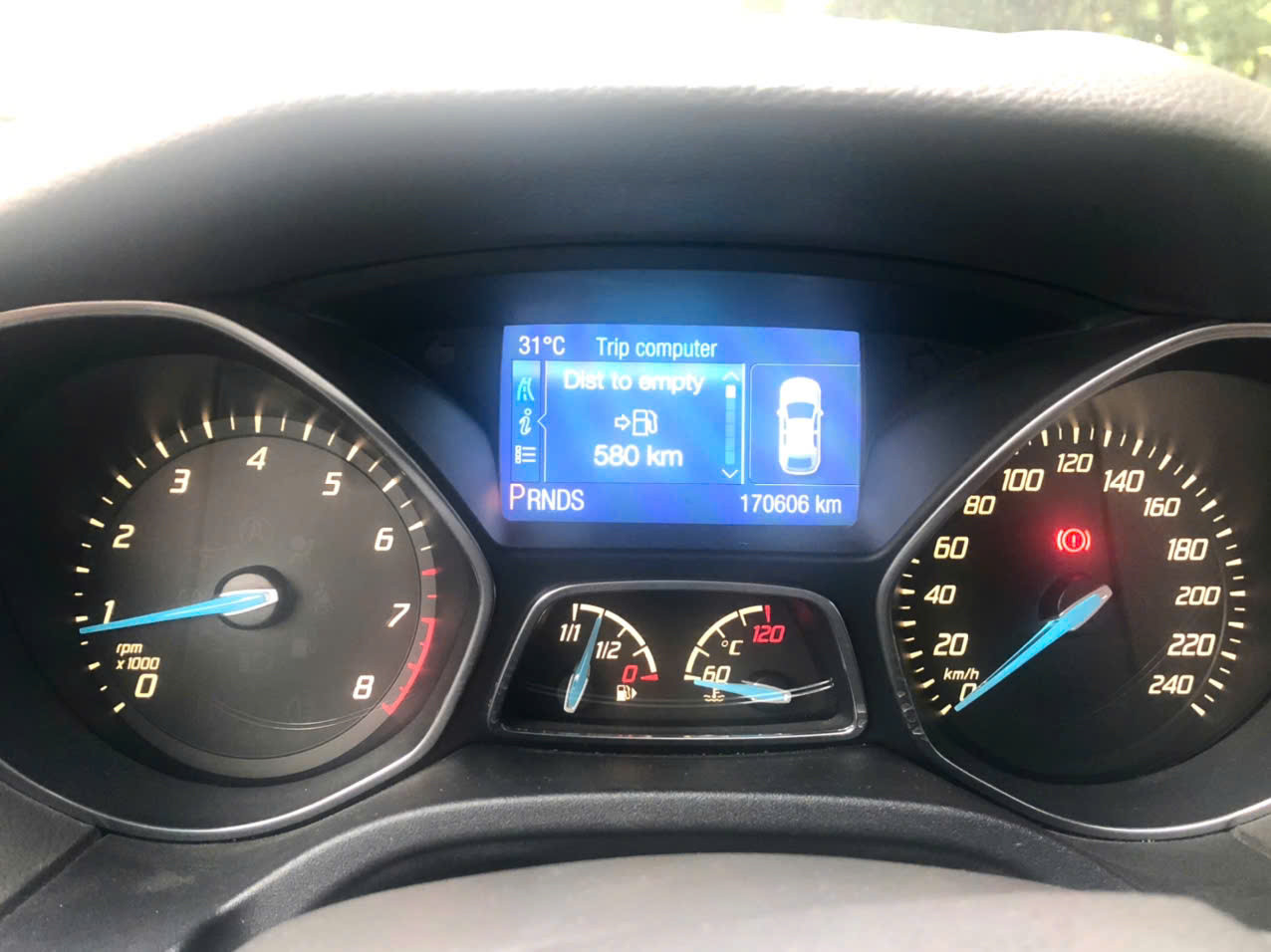 Ford Focus S 2.0 AT 2014 - Nội thất 1