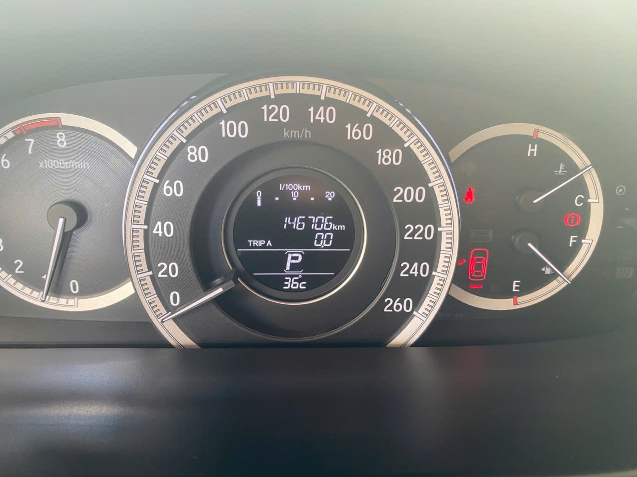 Honda Accord 2.4 AT 2016 - Nội thất 6