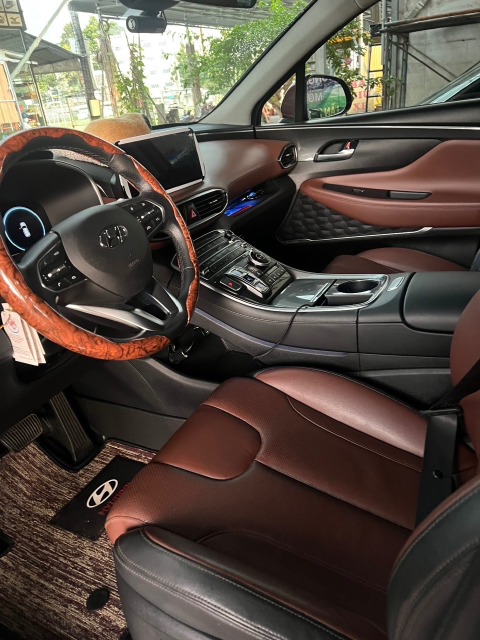 Hyundai Santafe 2.2D premium 2021 - Nội thất 1