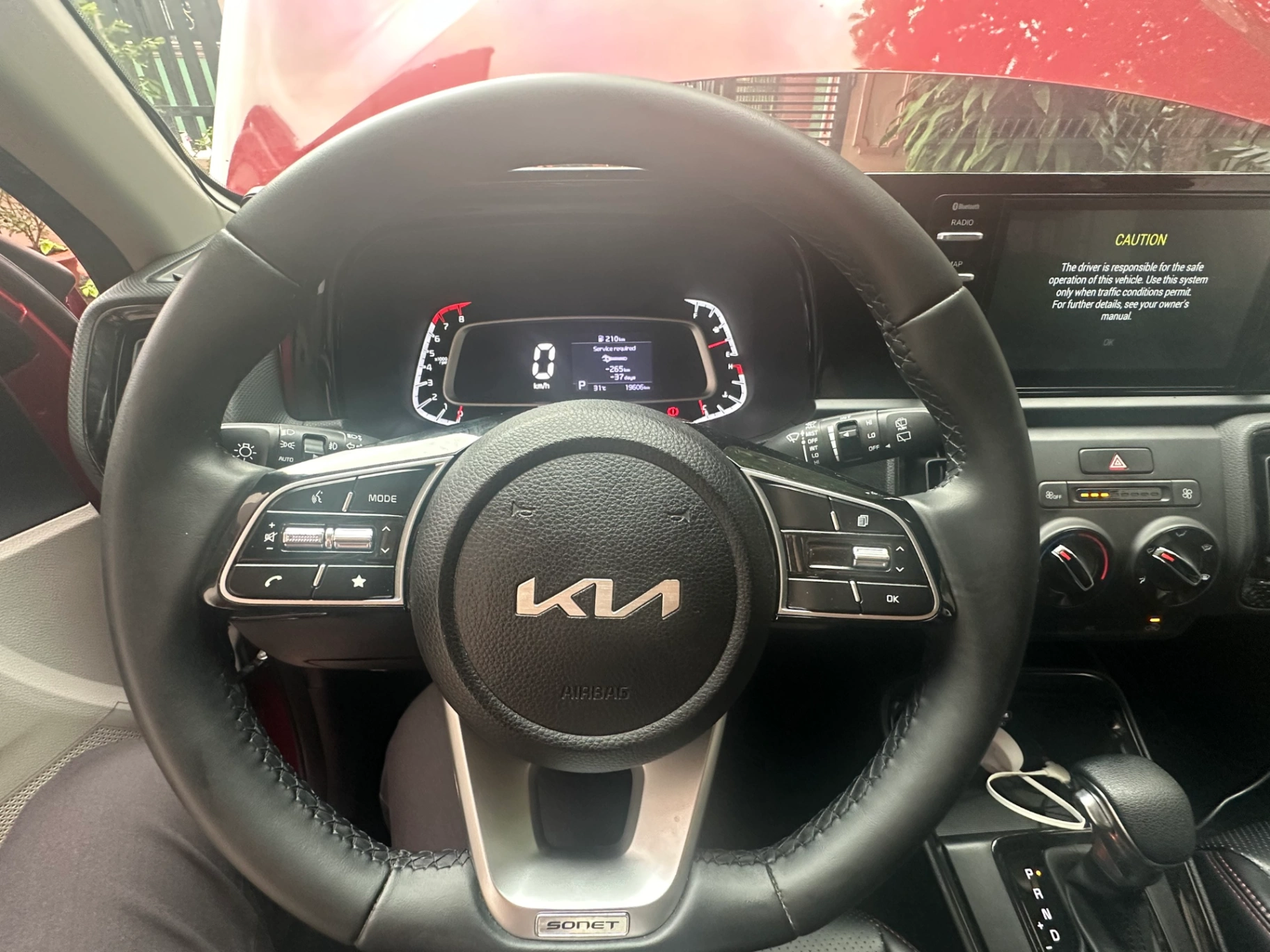 Kia Sonet Deluxe 1.5 AT 2022 - Nội thất 6