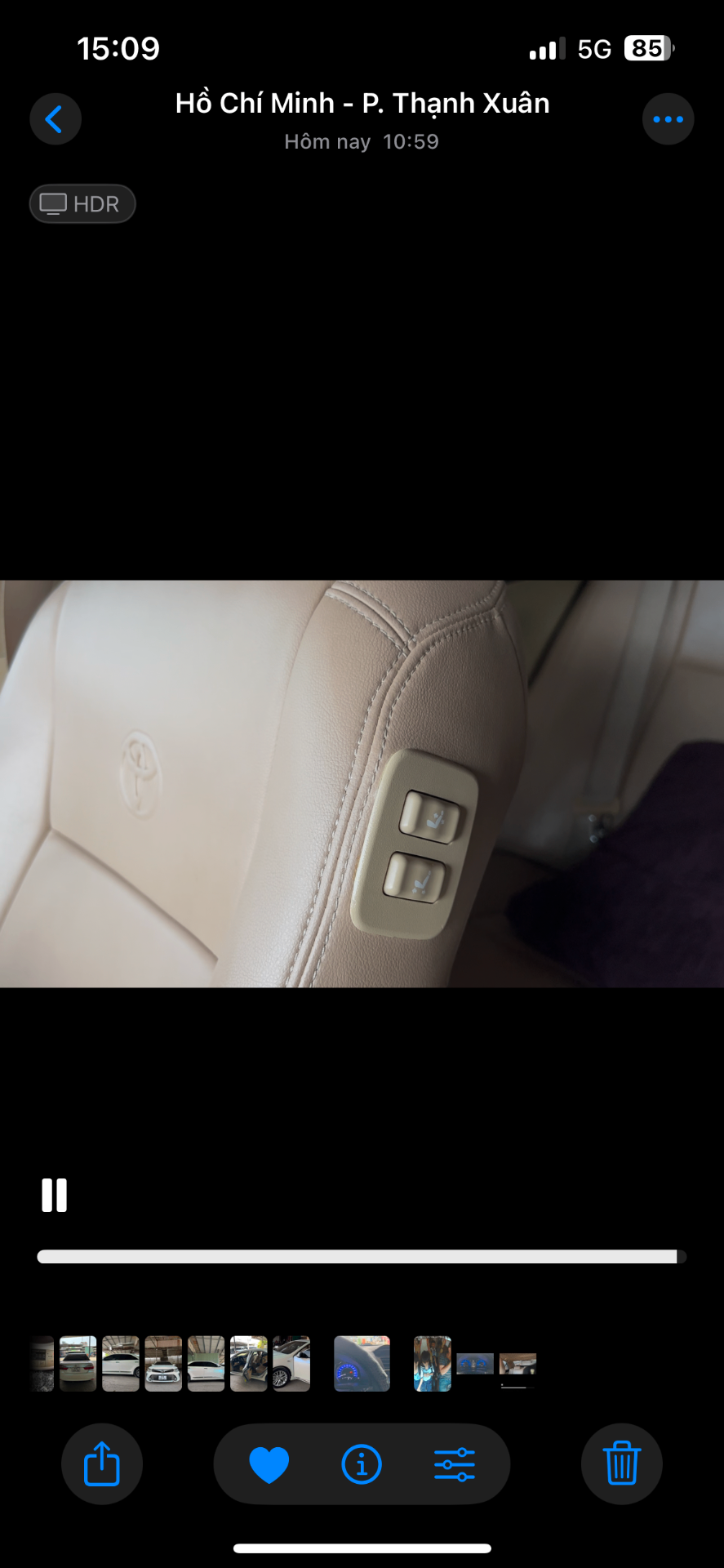 Toyota Camry 2.5G 2015 - Nội thất 2
