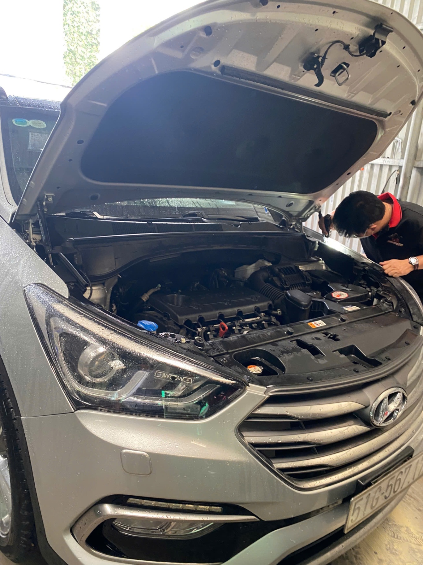 Hyundai Santafe 2.2L 4WD 2018 - Nội thất 2