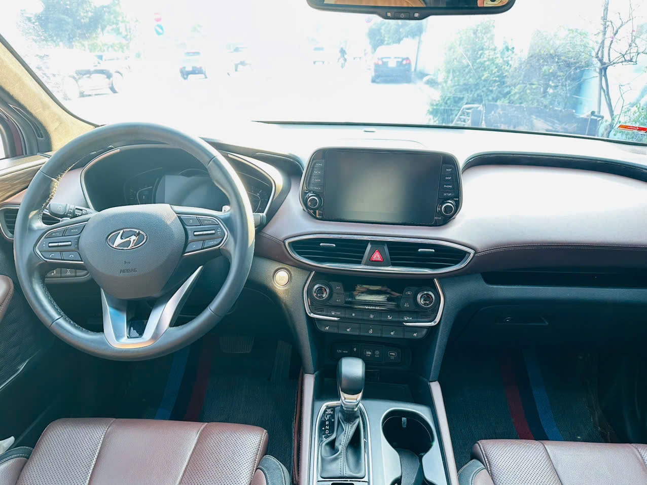 Hyundai Santafe 2.2D premium 2020 - Nội thất 5