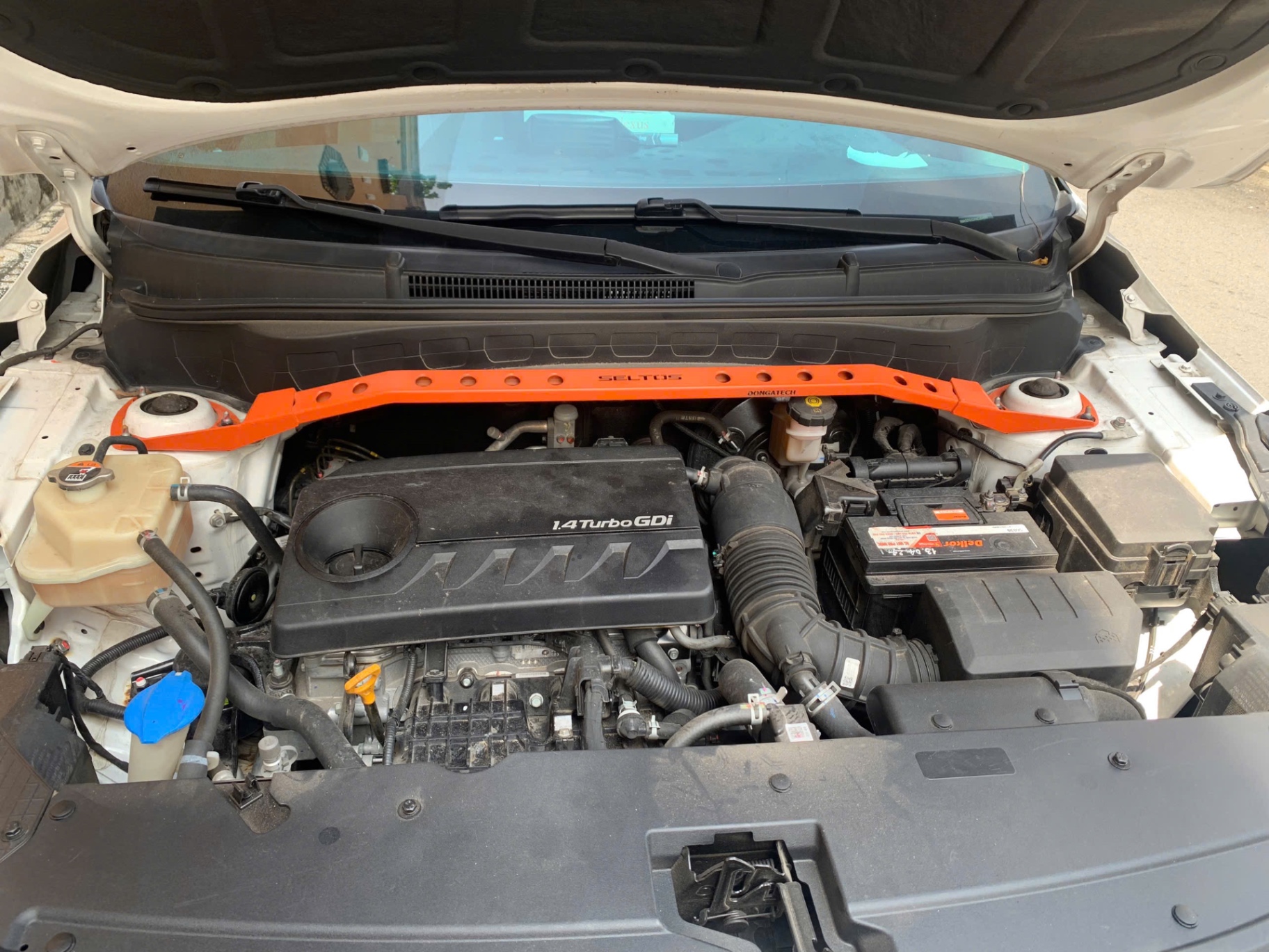 Kia Seltos Premium 1.4 AT 2022 - Khoang động cơ 1