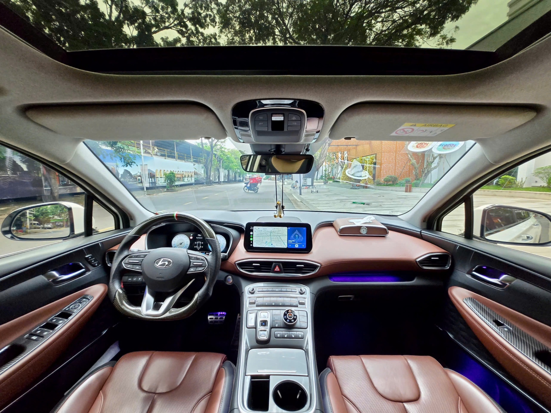 Hyundai Santafe Cao cấp 2.5L HTRAC 2021 - Ngoại thất 2