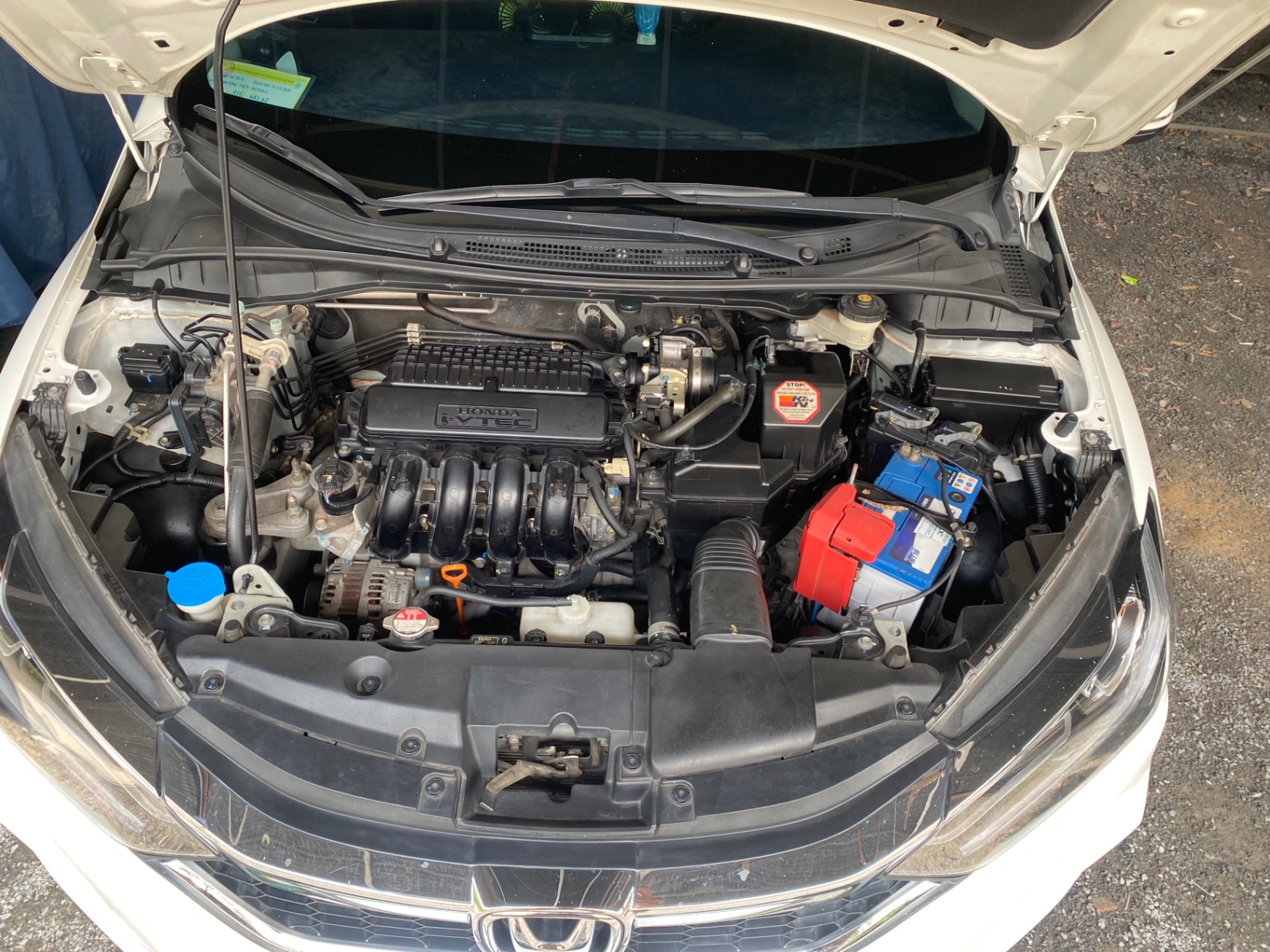 Honda City TOP 2018 - Khoang động cơ 1