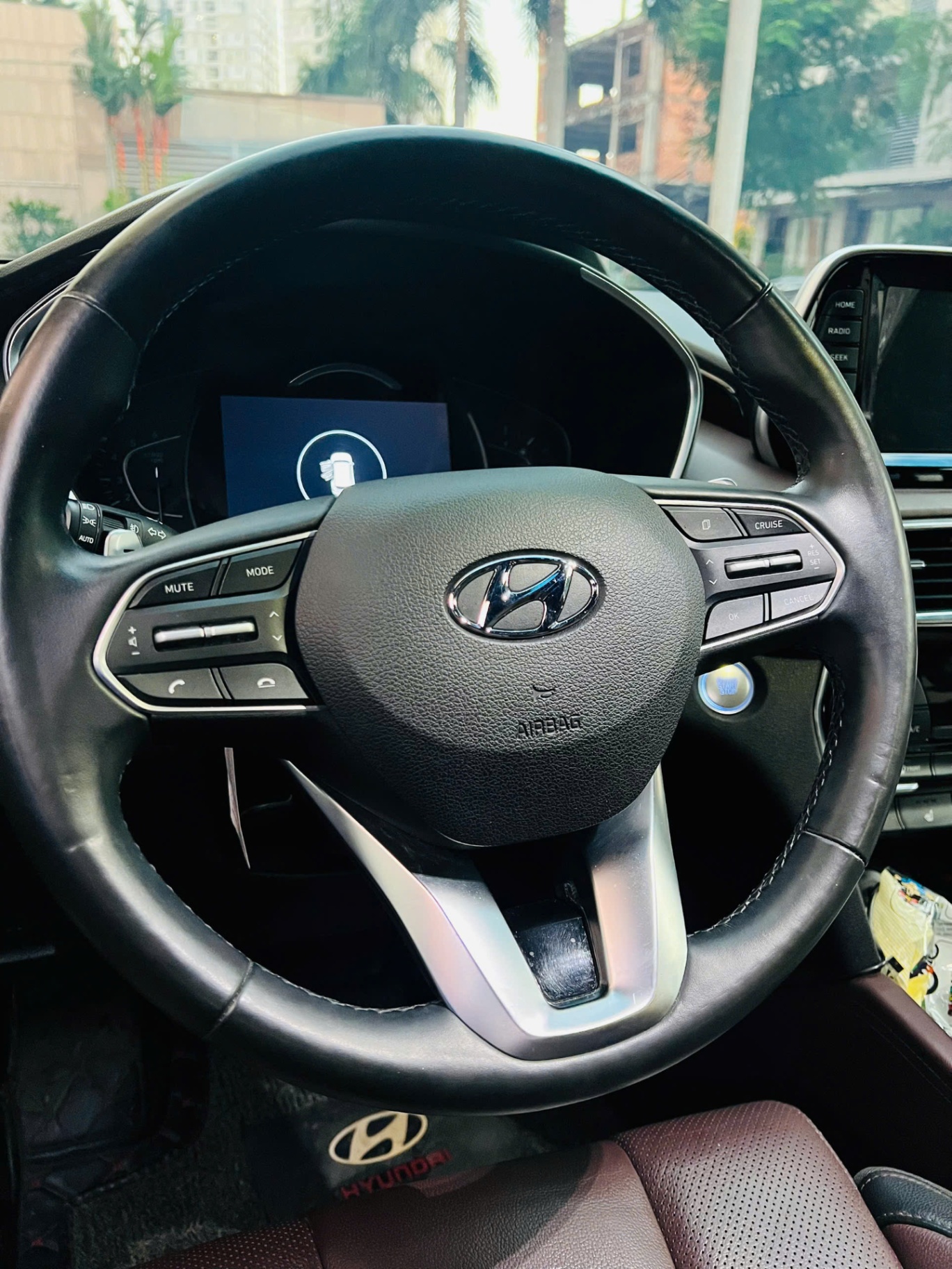 Hyundai Santafe 2.2D Premium 2019 - Nội thất 4