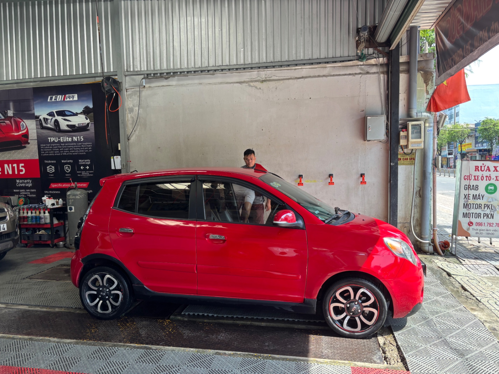 Kia Morning SLX 1.0 AT 2009 - Ngoại thất 1