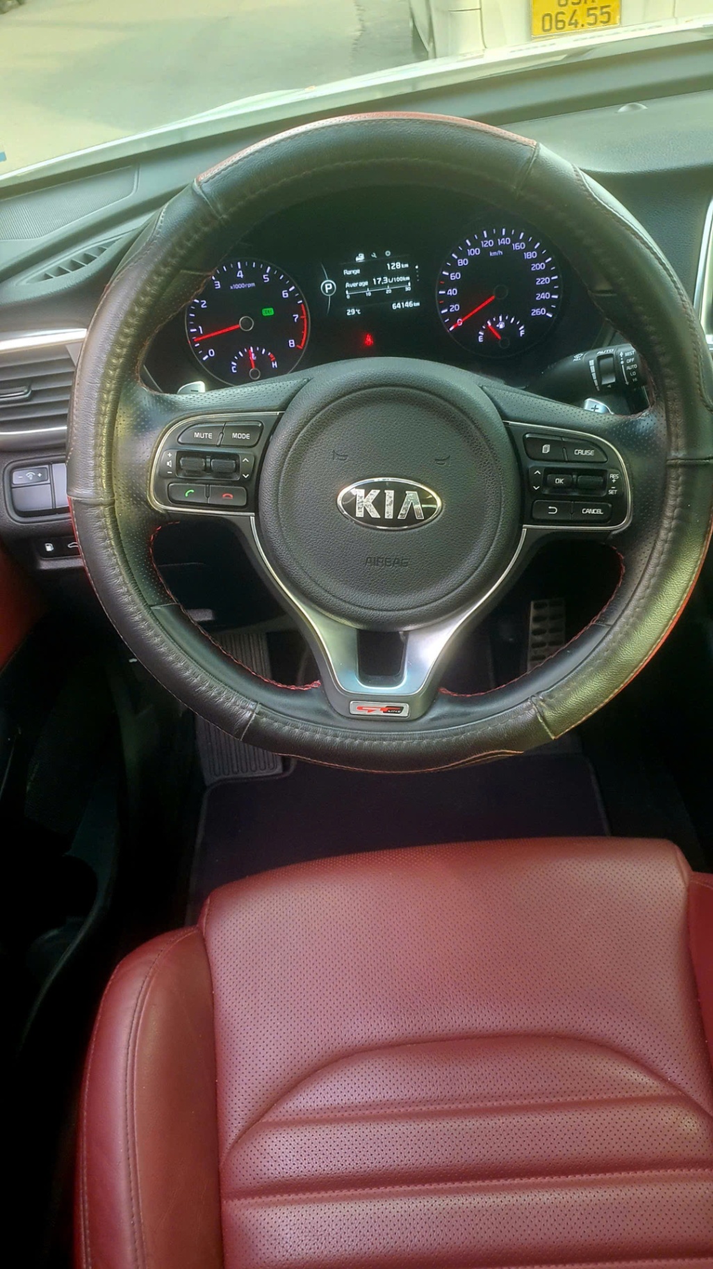 Xe Kia Optima 2.4 GT line 2017 - Nội thất 10